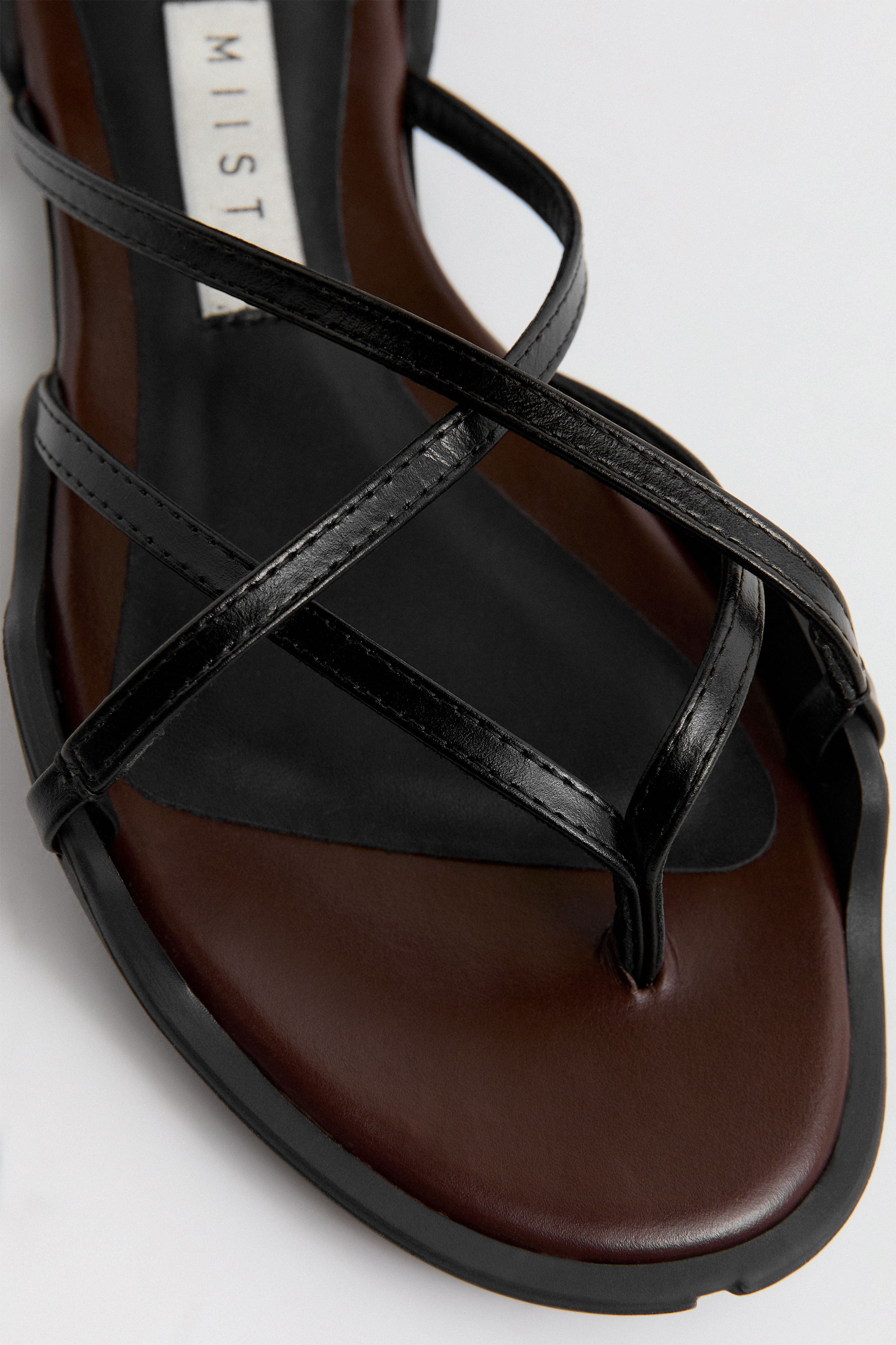 Roje Black Sandals | Miista | Designed & Handmade in Europe