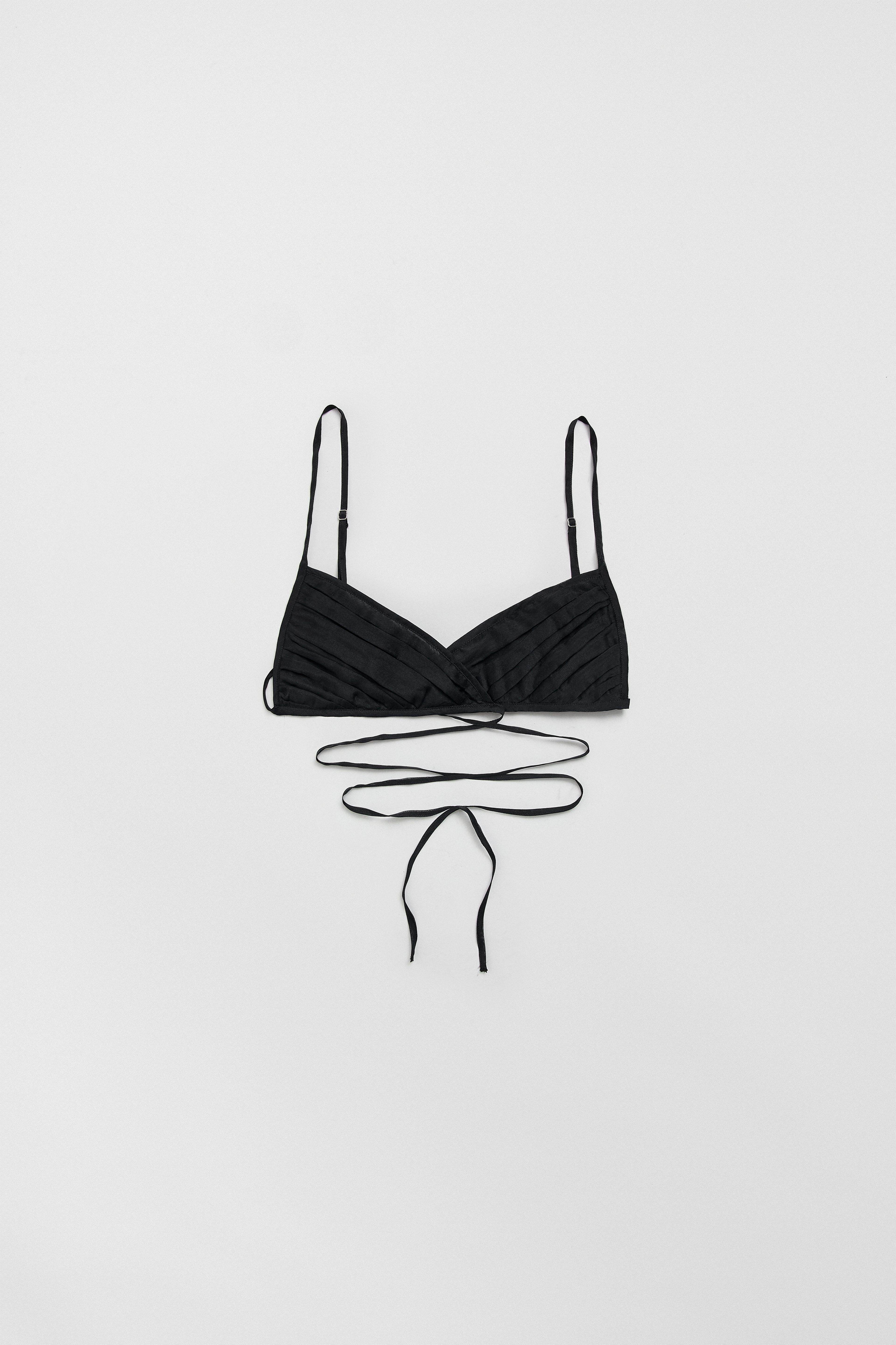 Keir Black Bra | Miista | Designed & Handmade in Europe