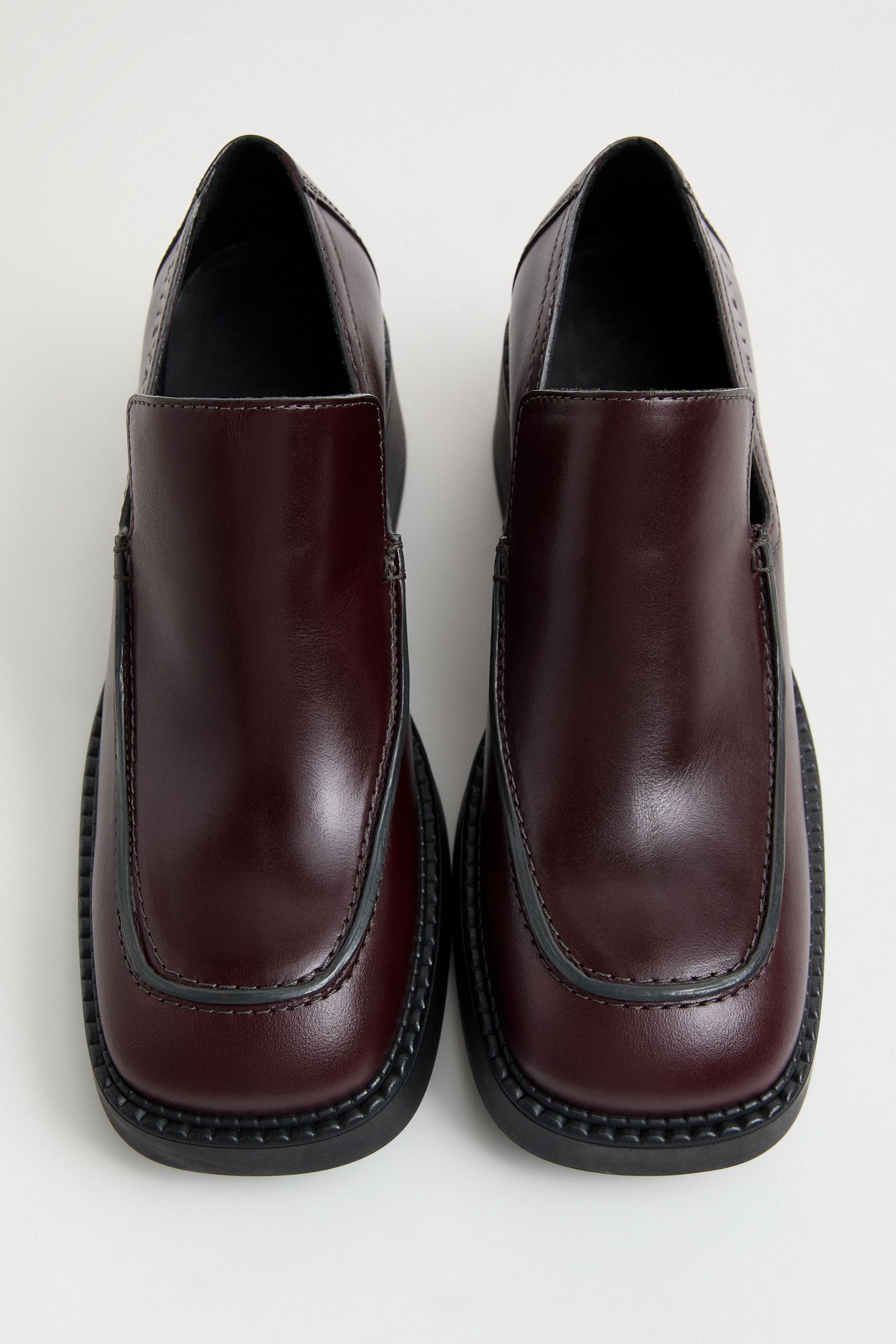 Karion Loafers - Burgundy Leather | Miista
