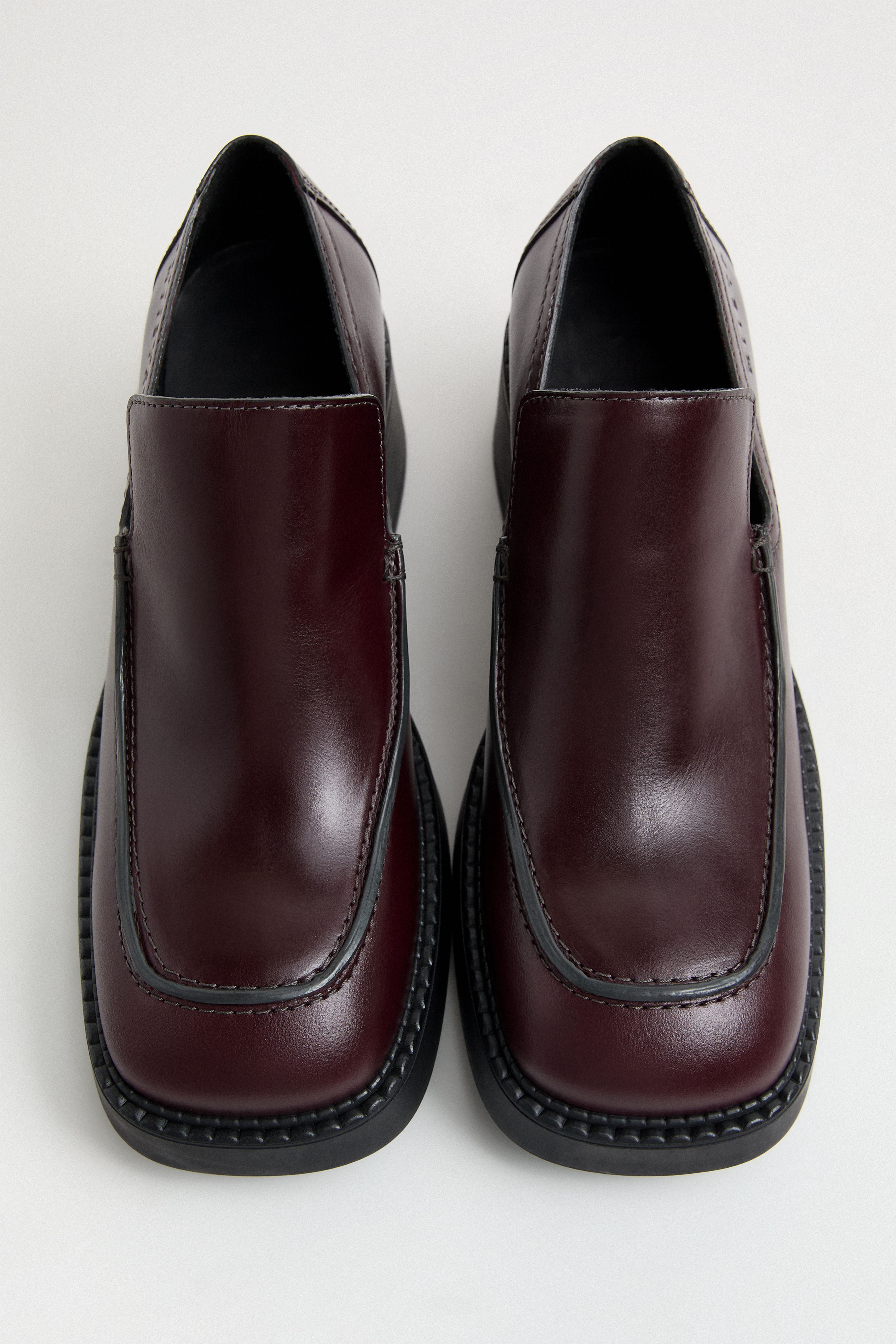 Karion Burgundy Loafers | Miista | Designed & Handmade in Europe