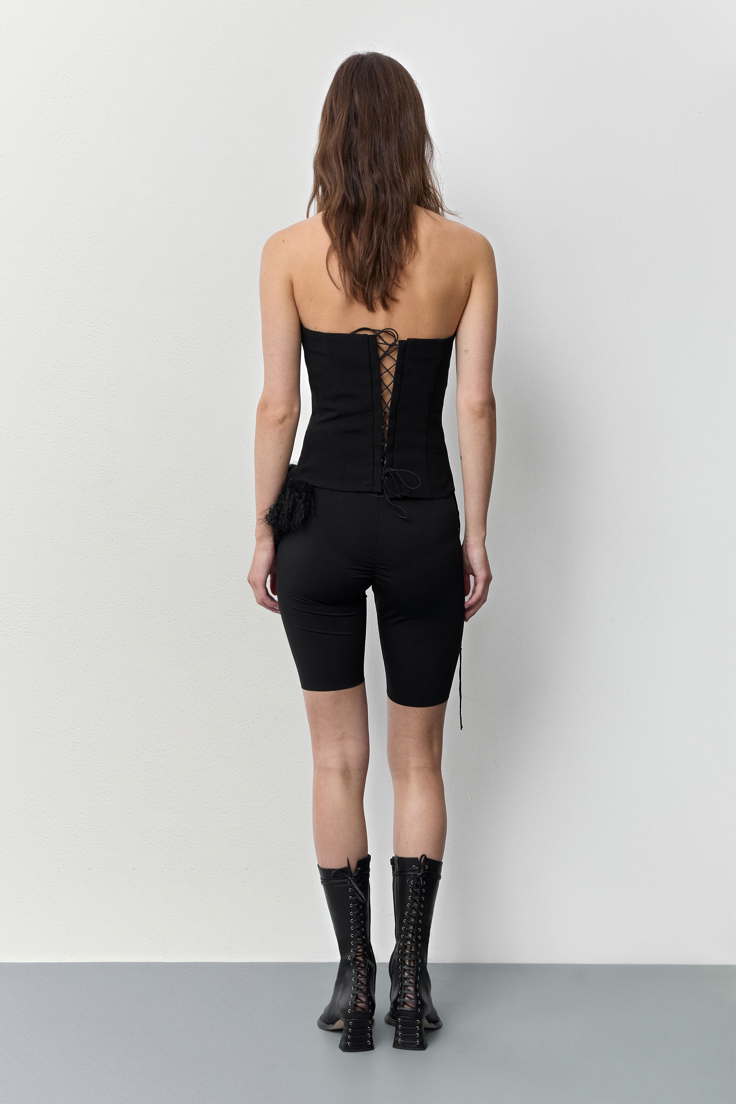 Tilma Black Top | Miista | Designed & Handmade in Europe
