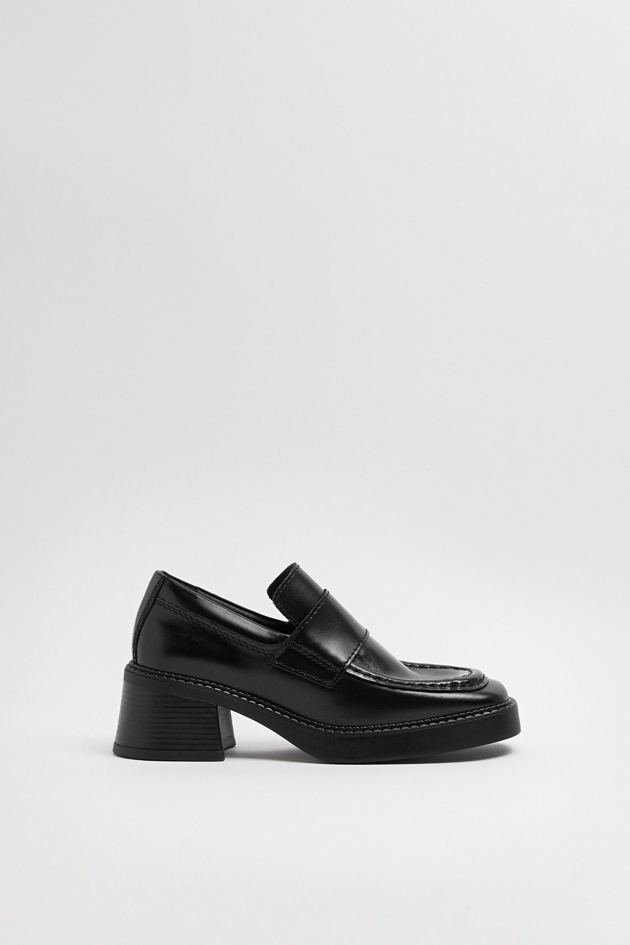 Karina Black Loafers | Miista | Designed & Handmade in Europe