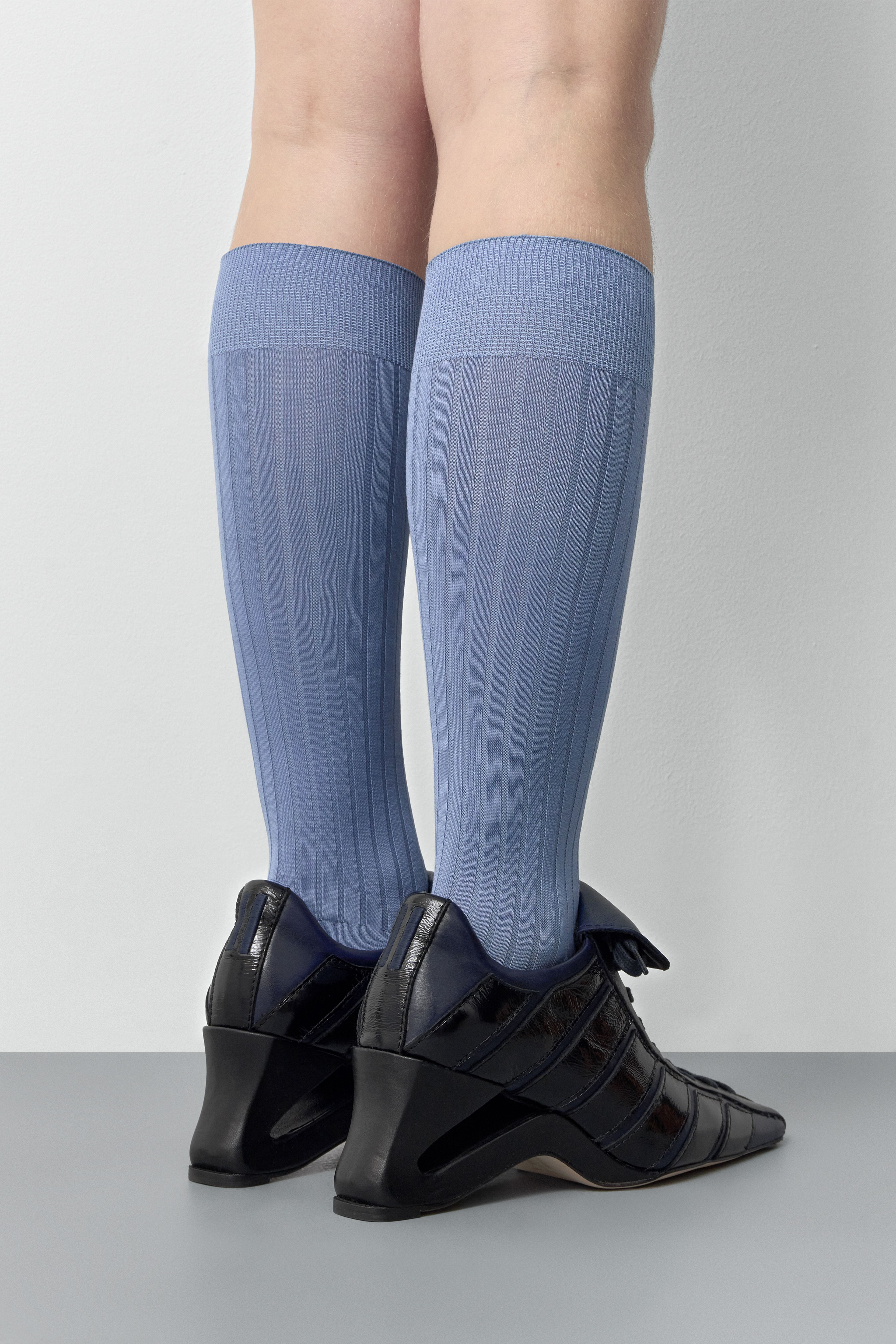 Noura Navy Black Sneakers | Miista | Designed & Handmade in Europe