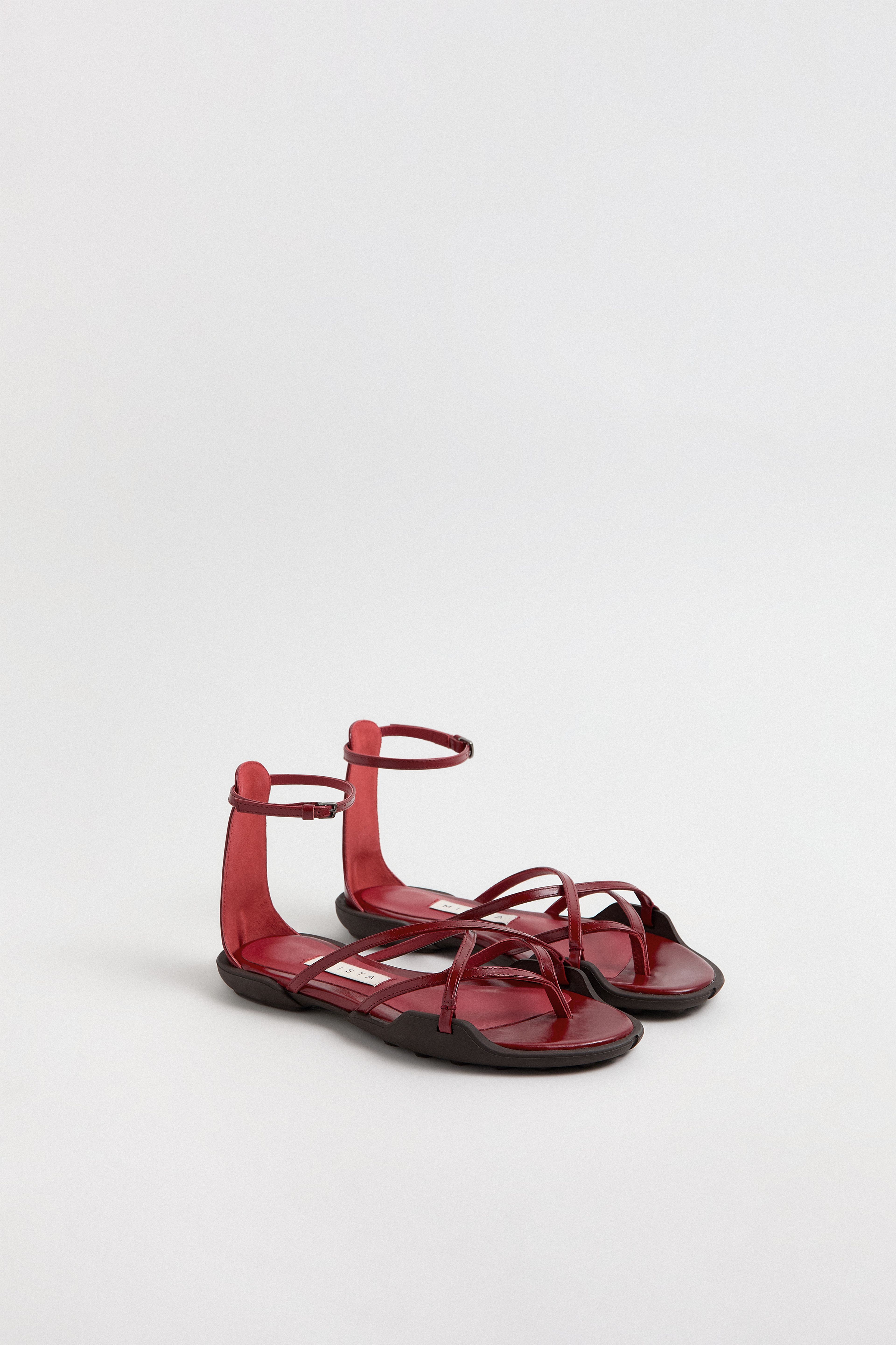 Roje Red Sandals | Miista | Designed & Handmade in Europe