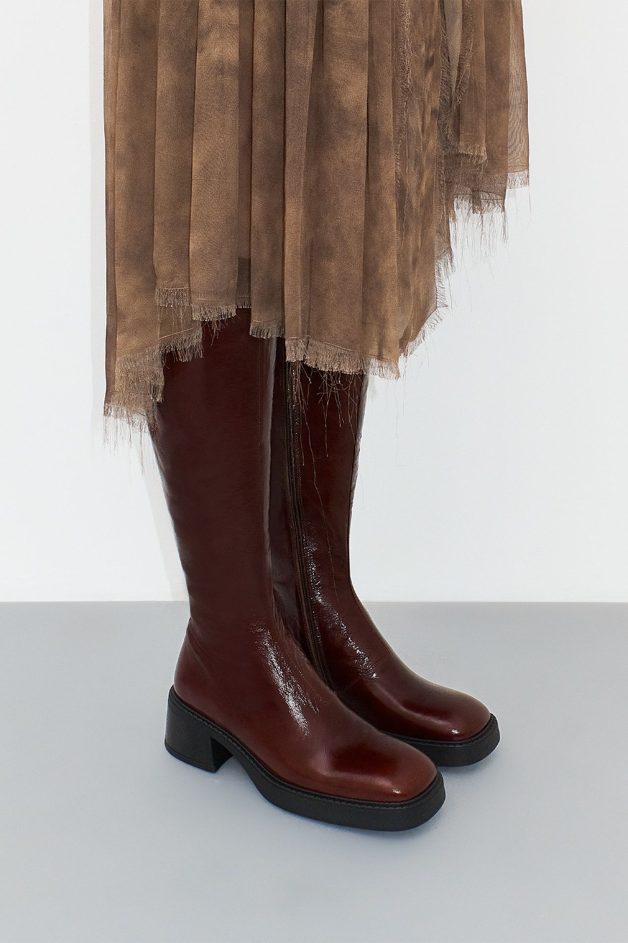 Yumi Brown Boots | Miista | Designed & Handmade in Europe