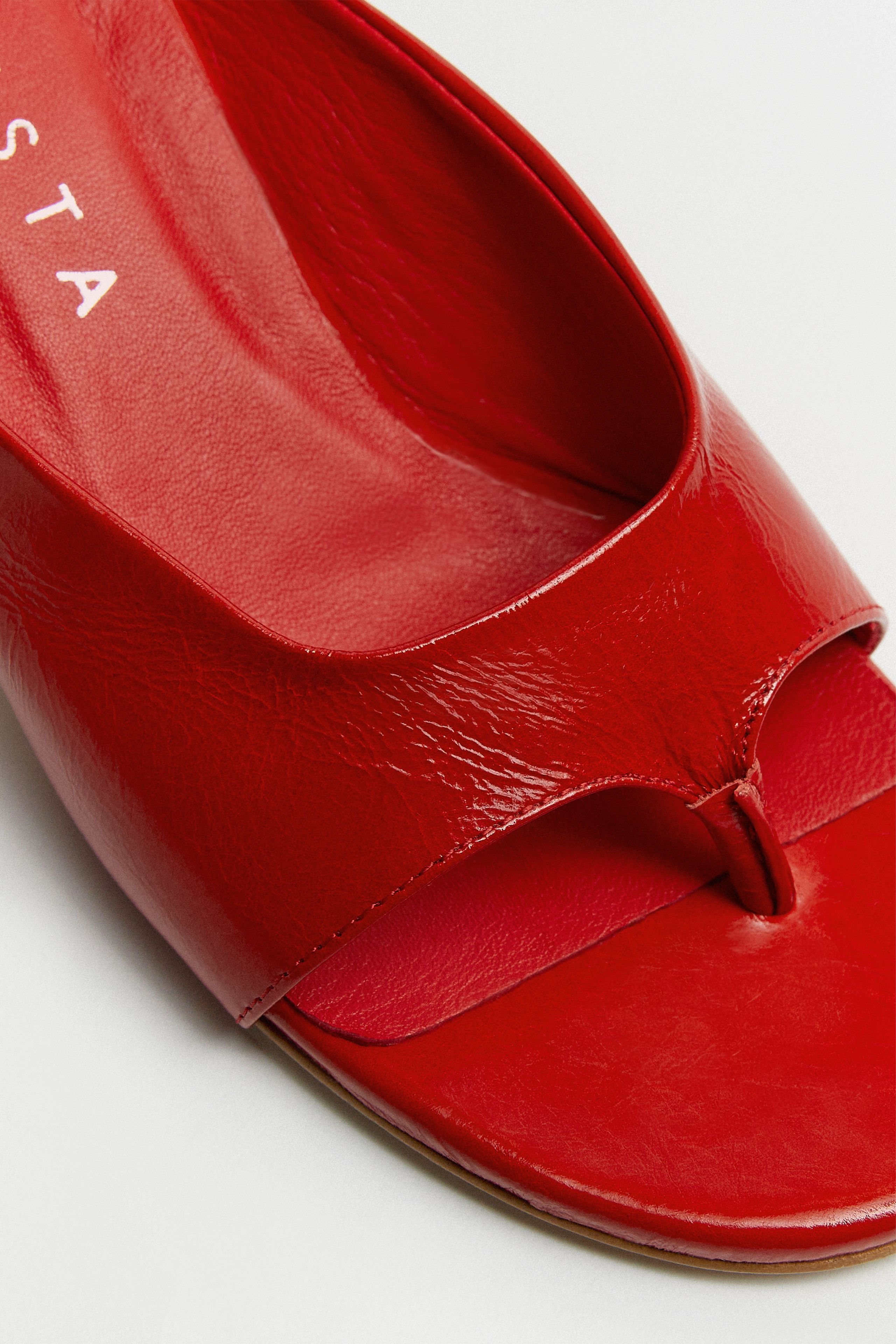 サンダル・ミュール MIISTA Women Sandals MI 5646 RED Red Miri Dark Red Mules Sandals | Miista