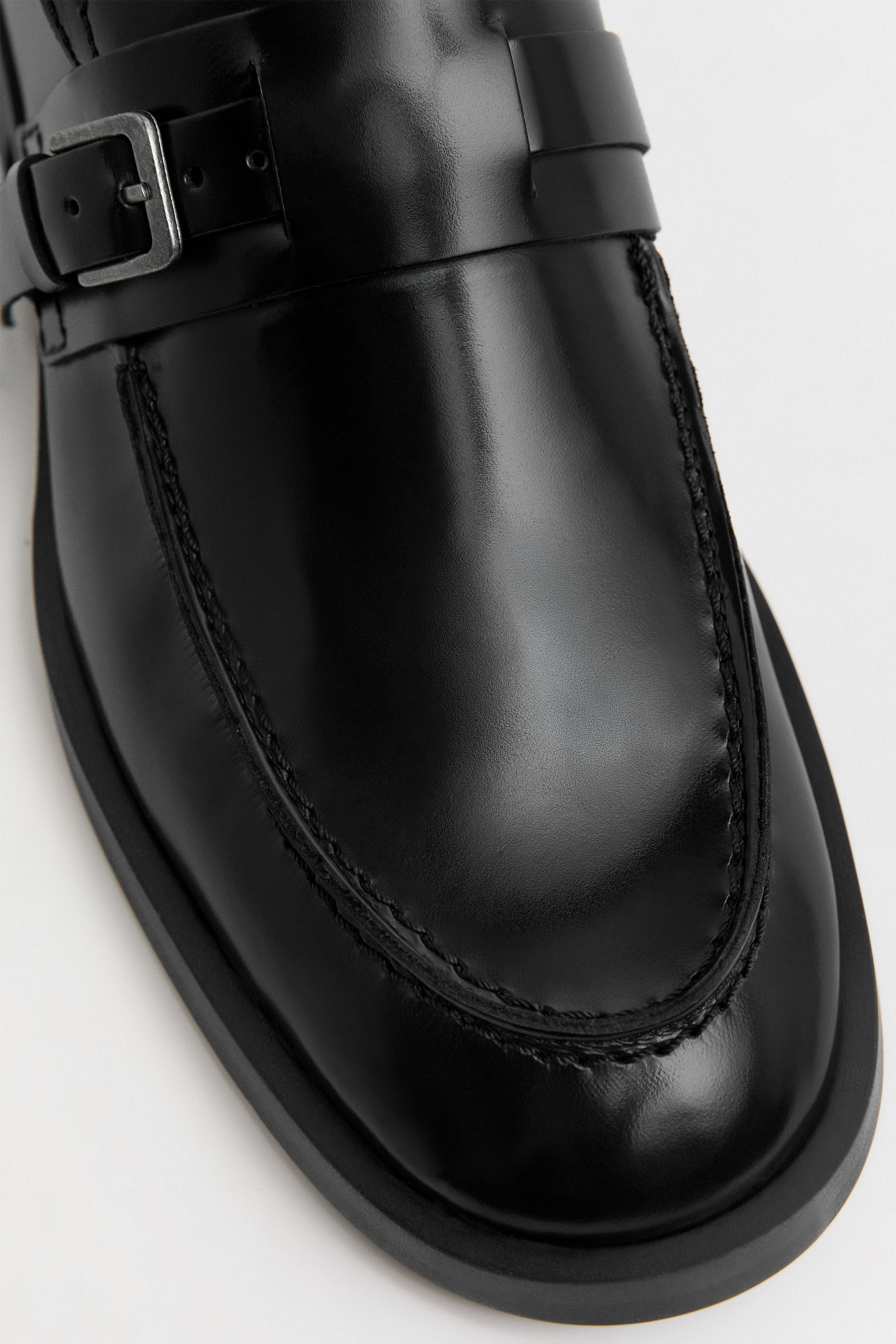 Els Mules  - Black Leather | Miista | Designed & Handmade in Europe