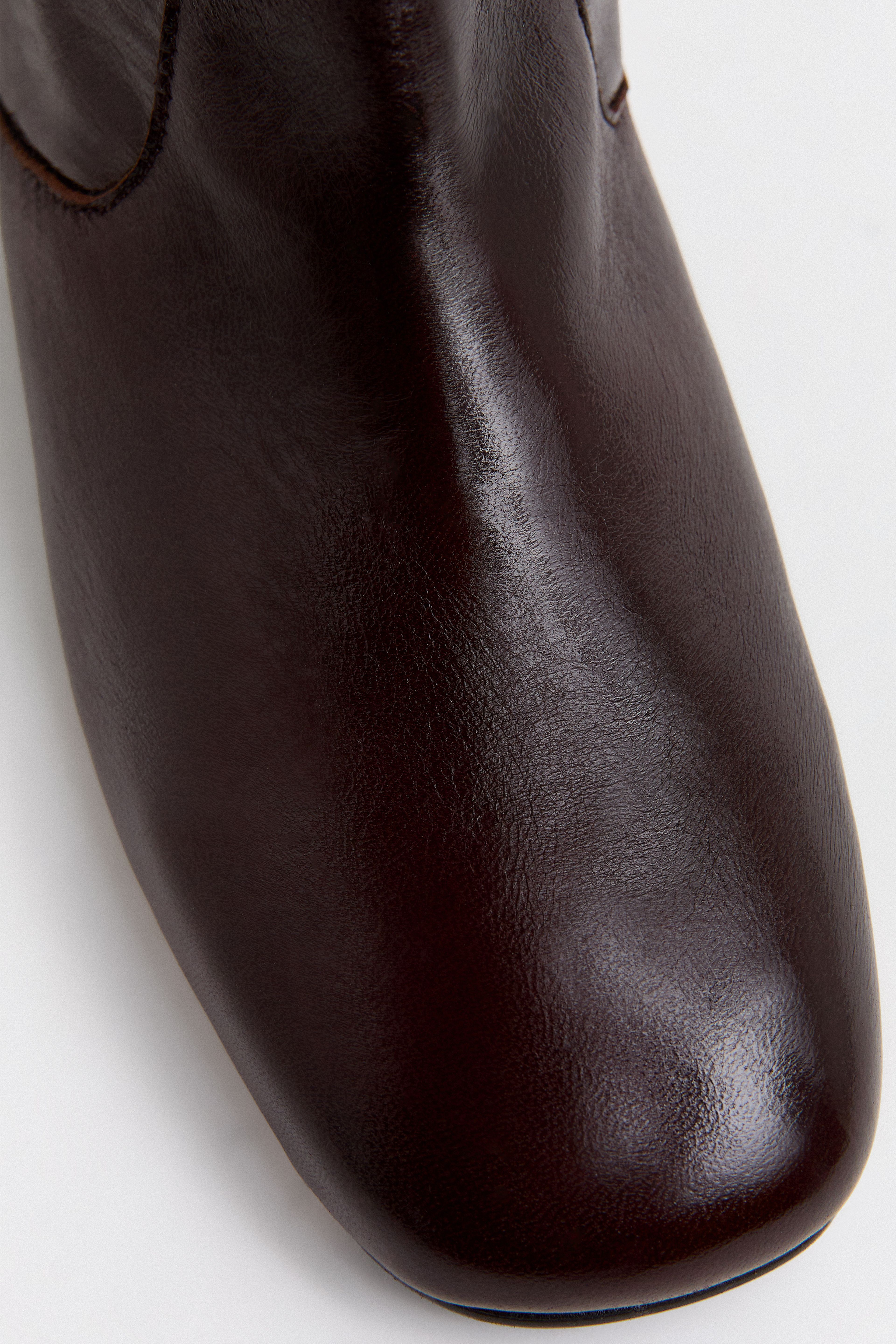 Karola Boots - Dark Brown Crinkle Leather | Miista | Designed & Handmade in Europe