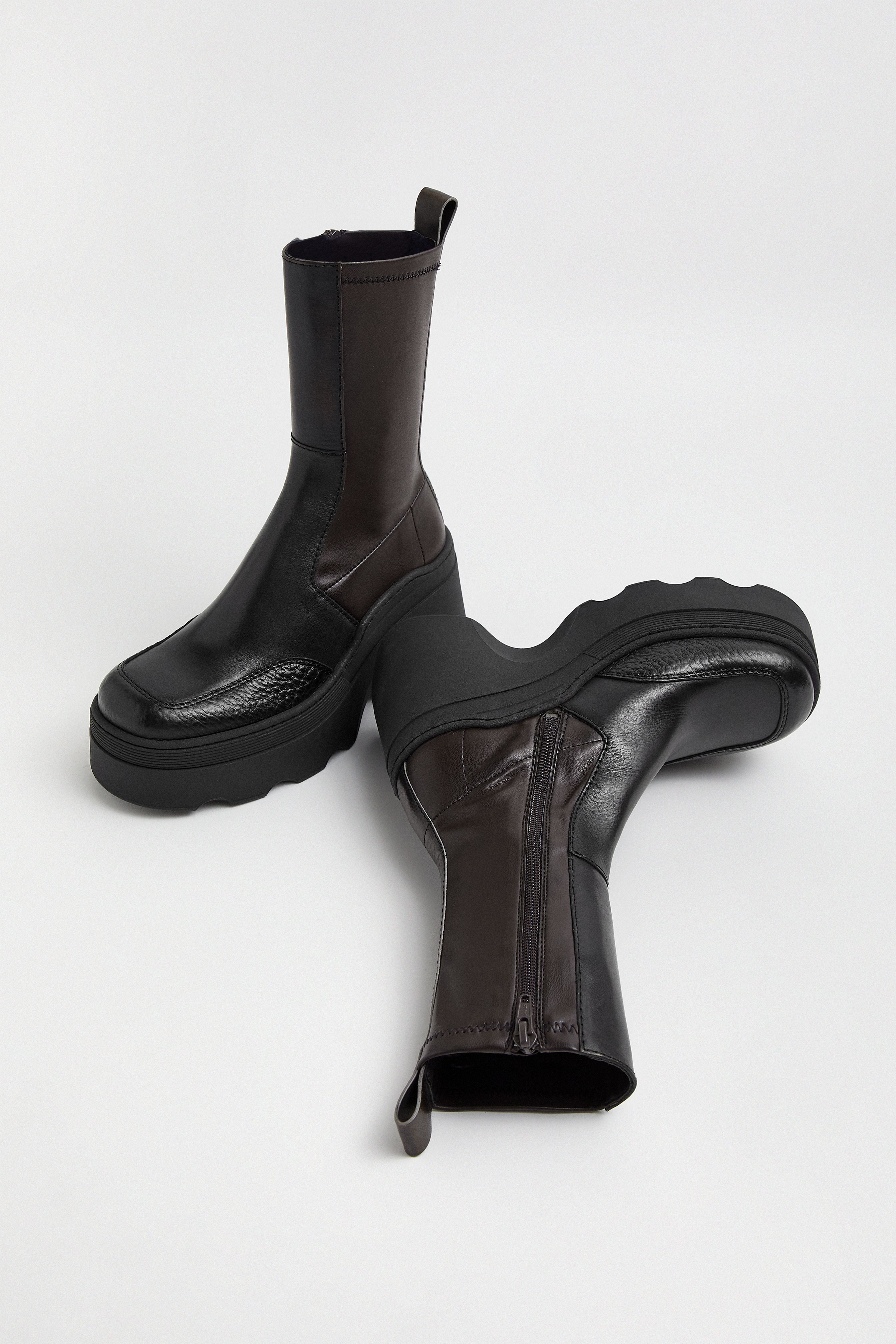 Deandra Brushed Brown Boots | Miista | Designed & Handmade in Europe