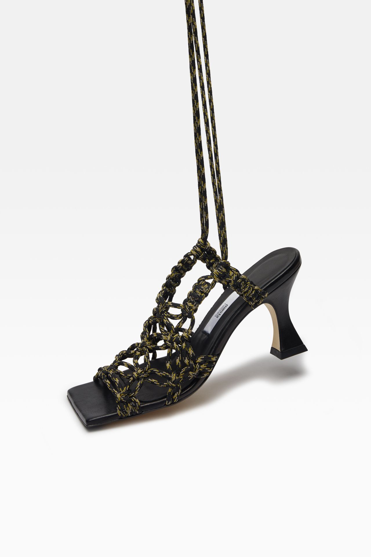 Stephanie Black Sandals | Miista
