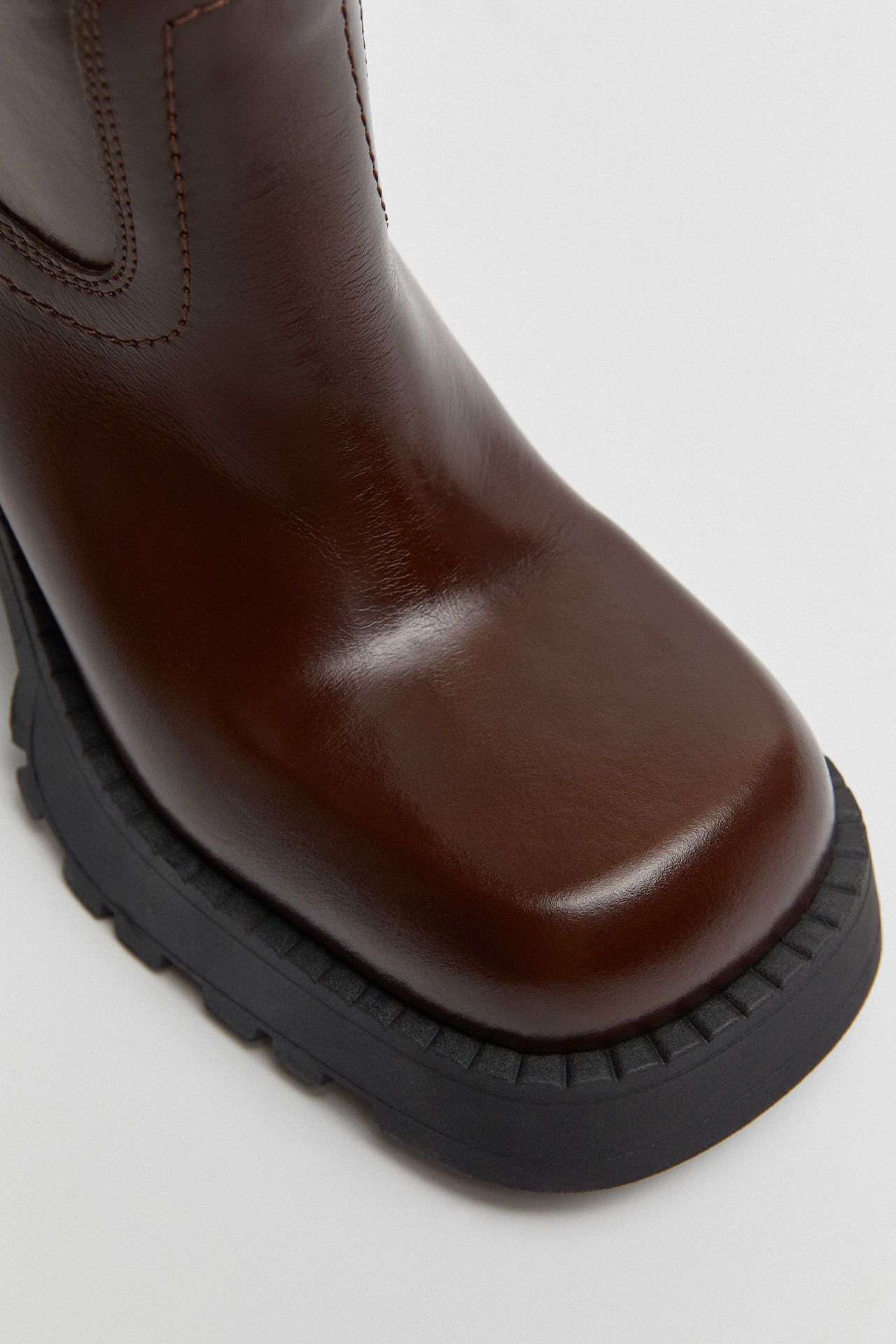 Daiane Brown Ankle Boots | Miista