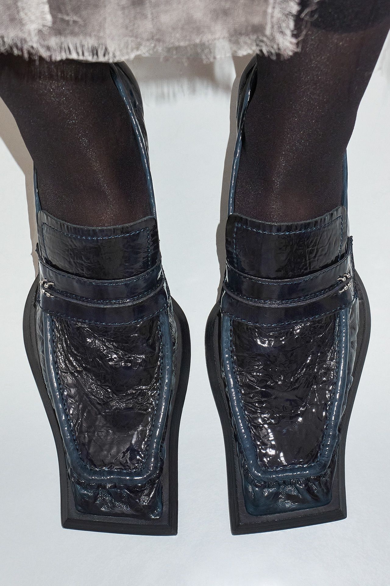 Honey Blue Loafers | Miista Europe | Made In Spain