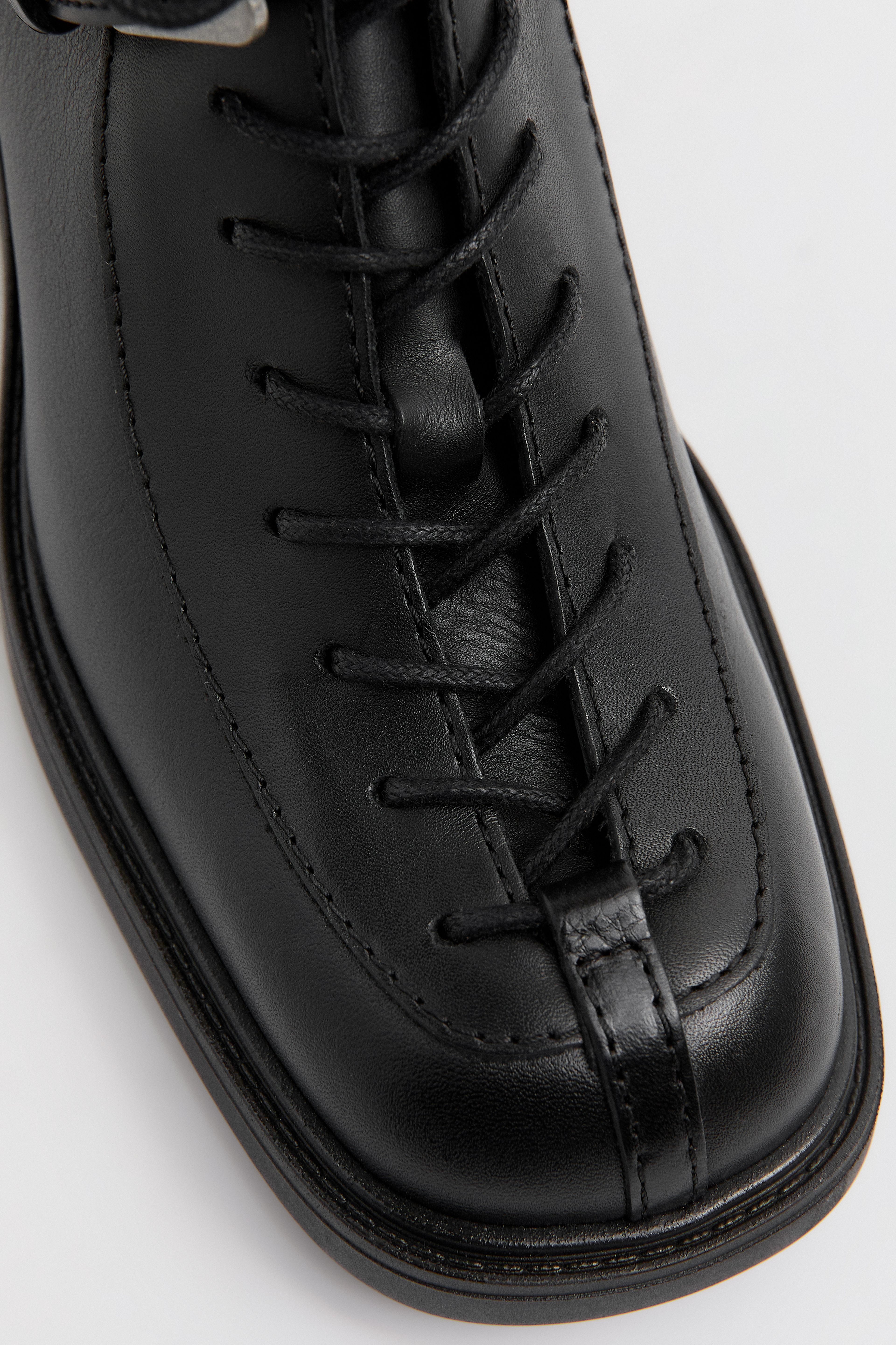 Licia Boots - Black Leather | Miista | Designed & Handmade in Europe