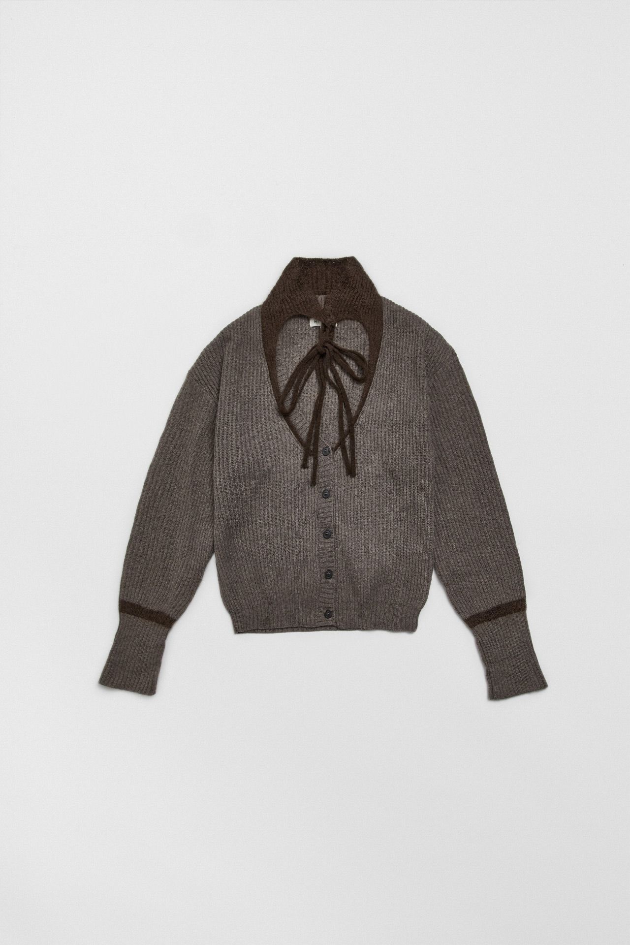 MI★ Miki Brown Cardigan | Miista