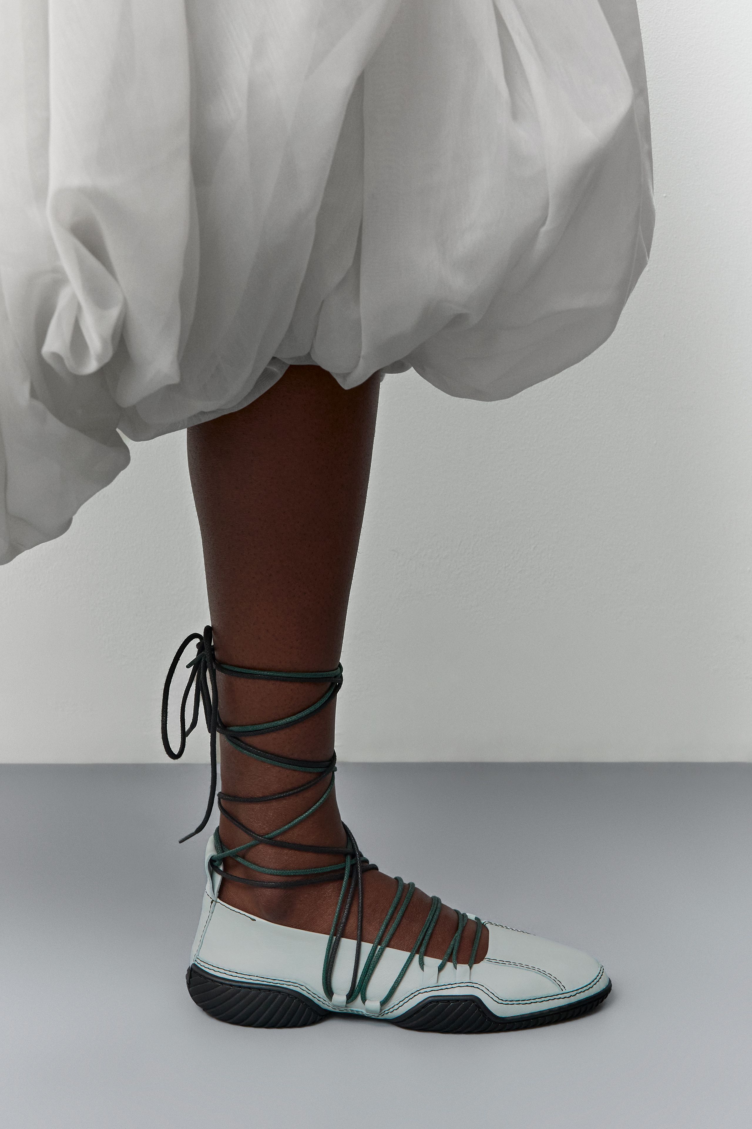 Norby Ballerinas - Mint Leather | Miista