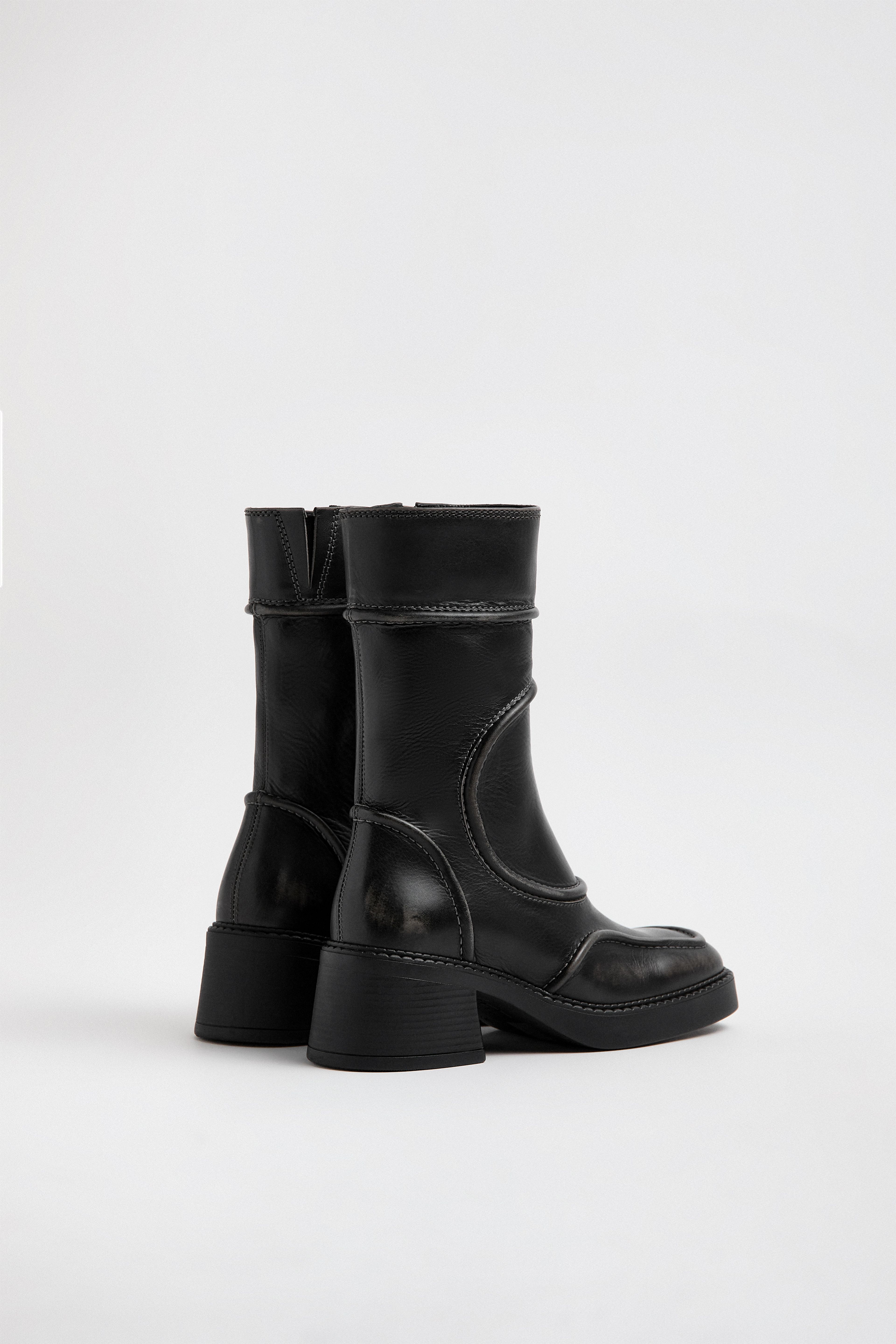 Malene Brushed Grey Ankle Boots | Miista | Designed & Handmade in Europe