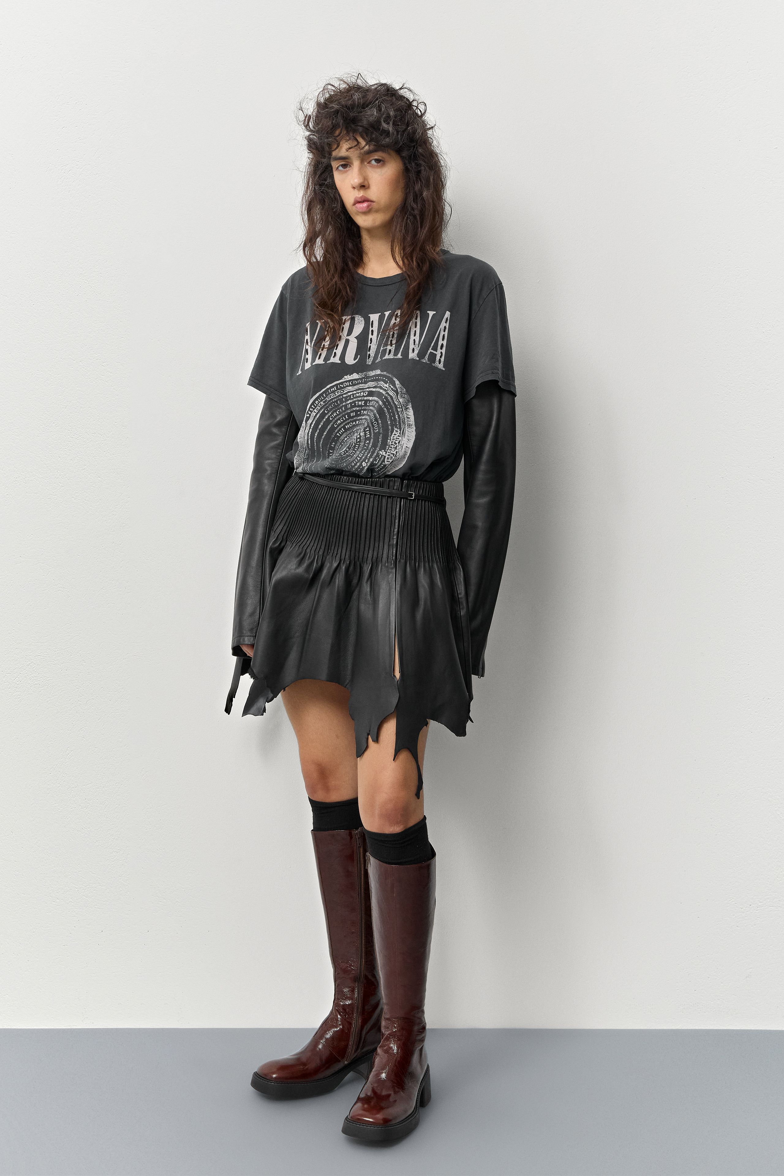 Yumi Boots - Brown Patent Leather | Miista