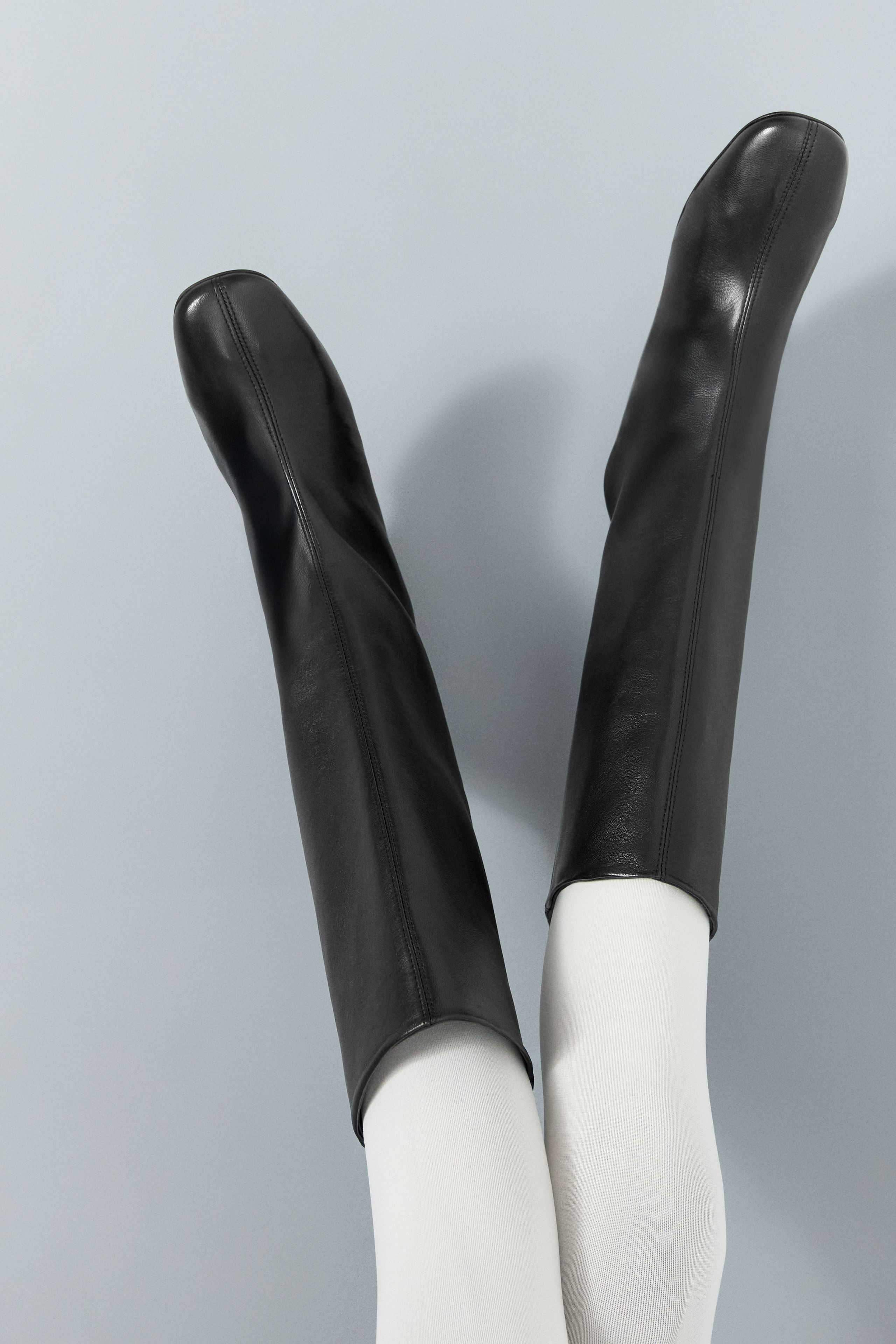 Severine Boots - Black Soft Nappa Leather | Miista