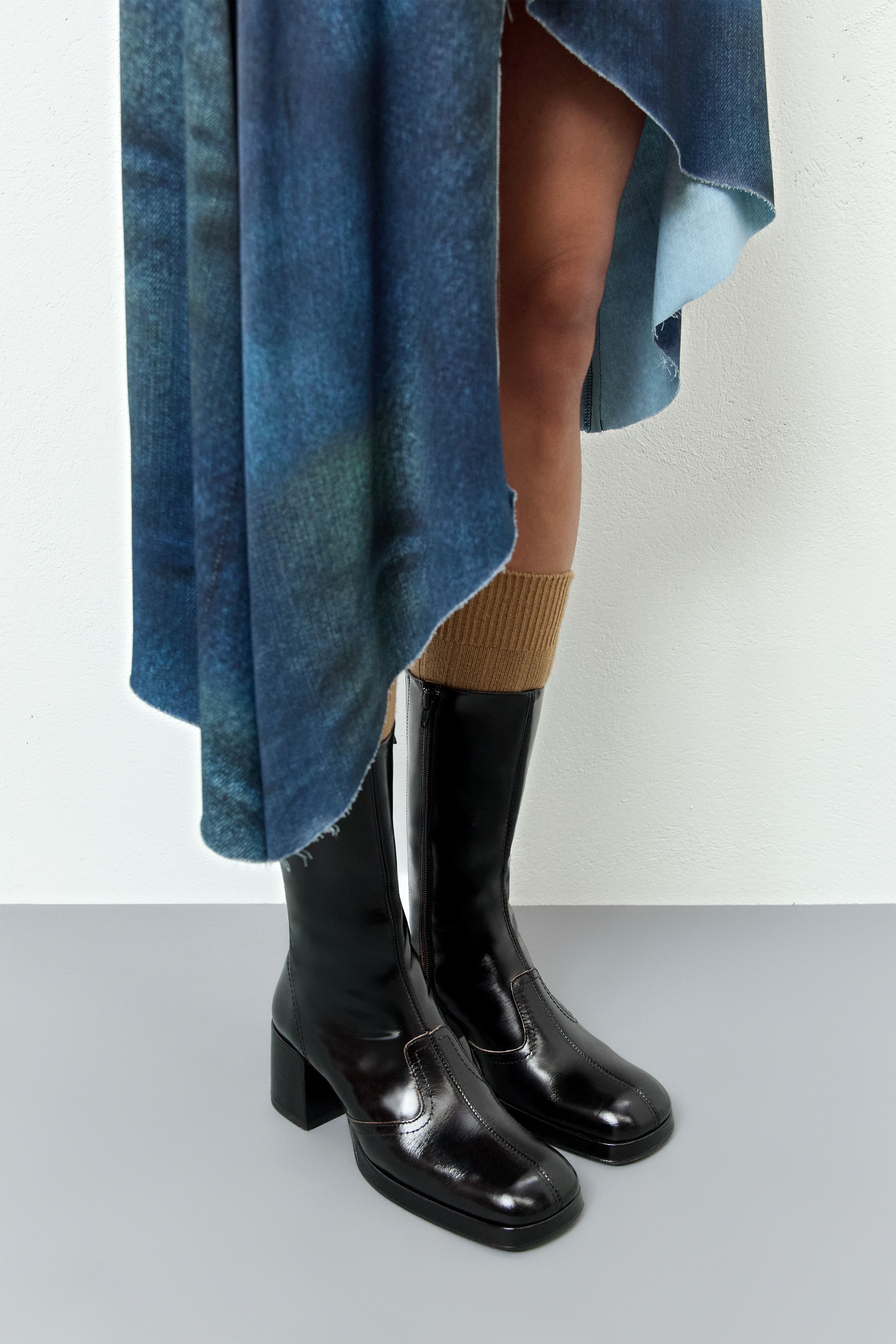 ⭐︎MIISTAのブーツ⭐︎ Alfreda Black Tall Boots | Miista