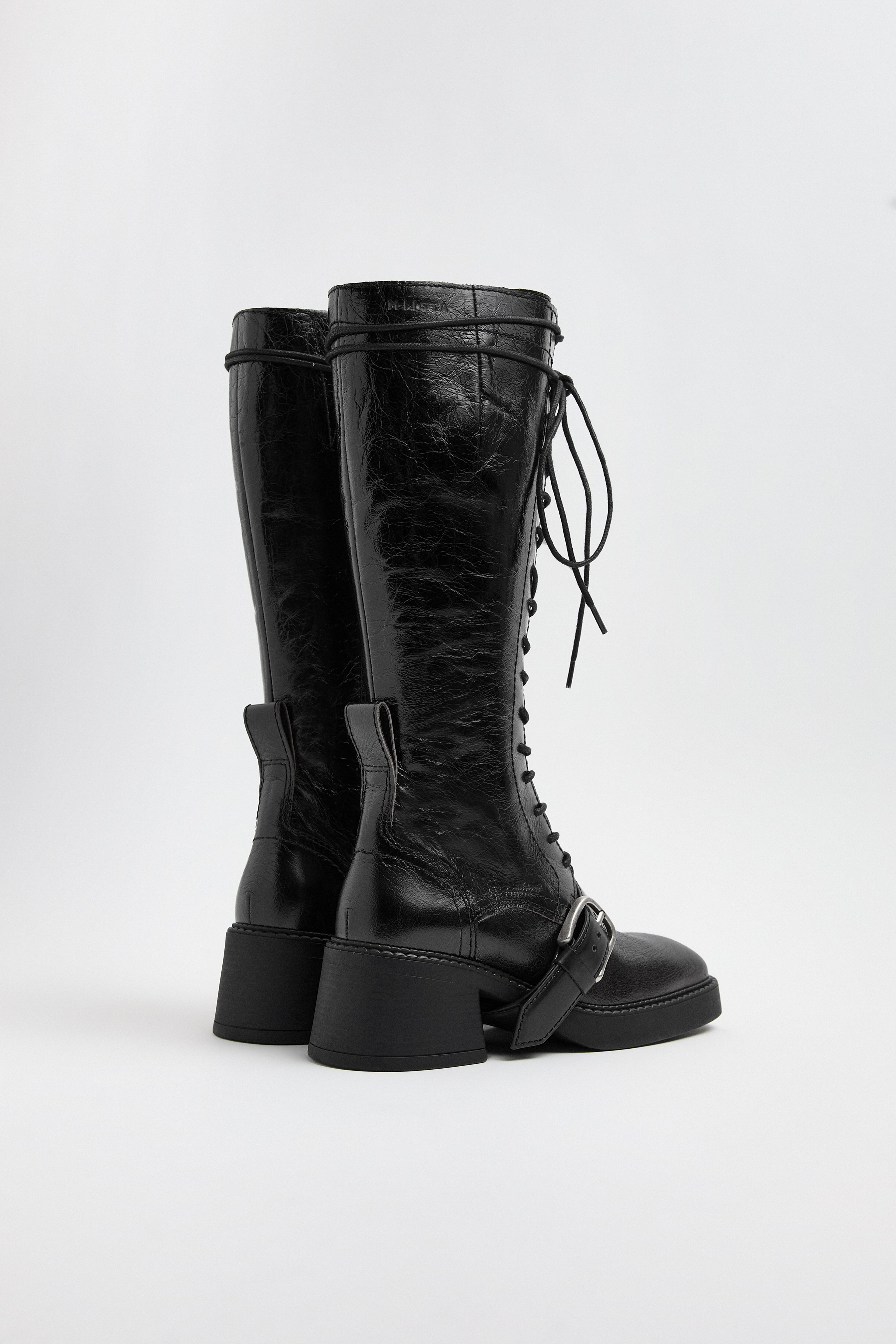 Iwona Boots - Black Leather | Miista | Designed & Handmade in Europe