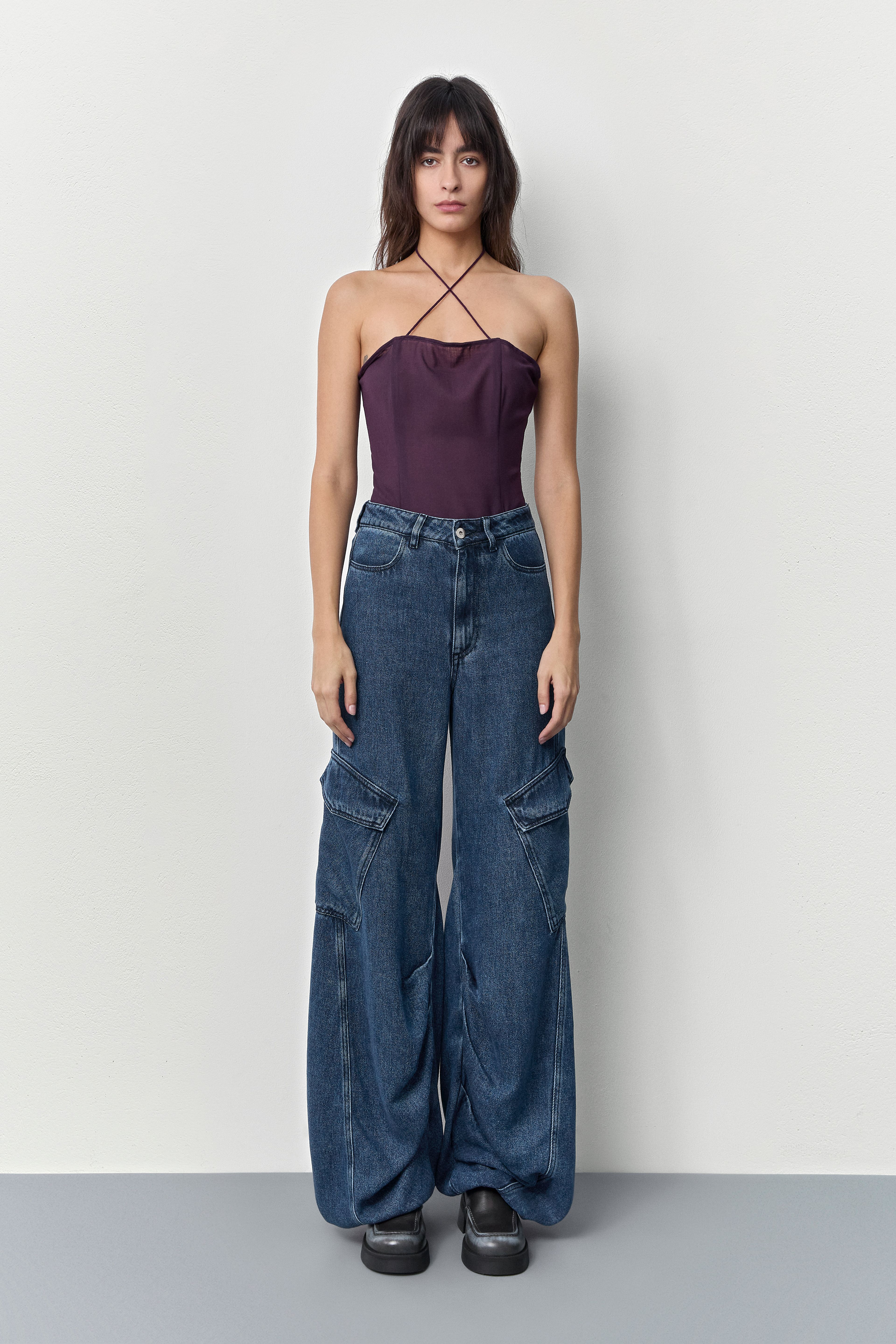 Inne Brushed Baby Blue Ankle Boots | Miista | Designed & Handmade in Europe