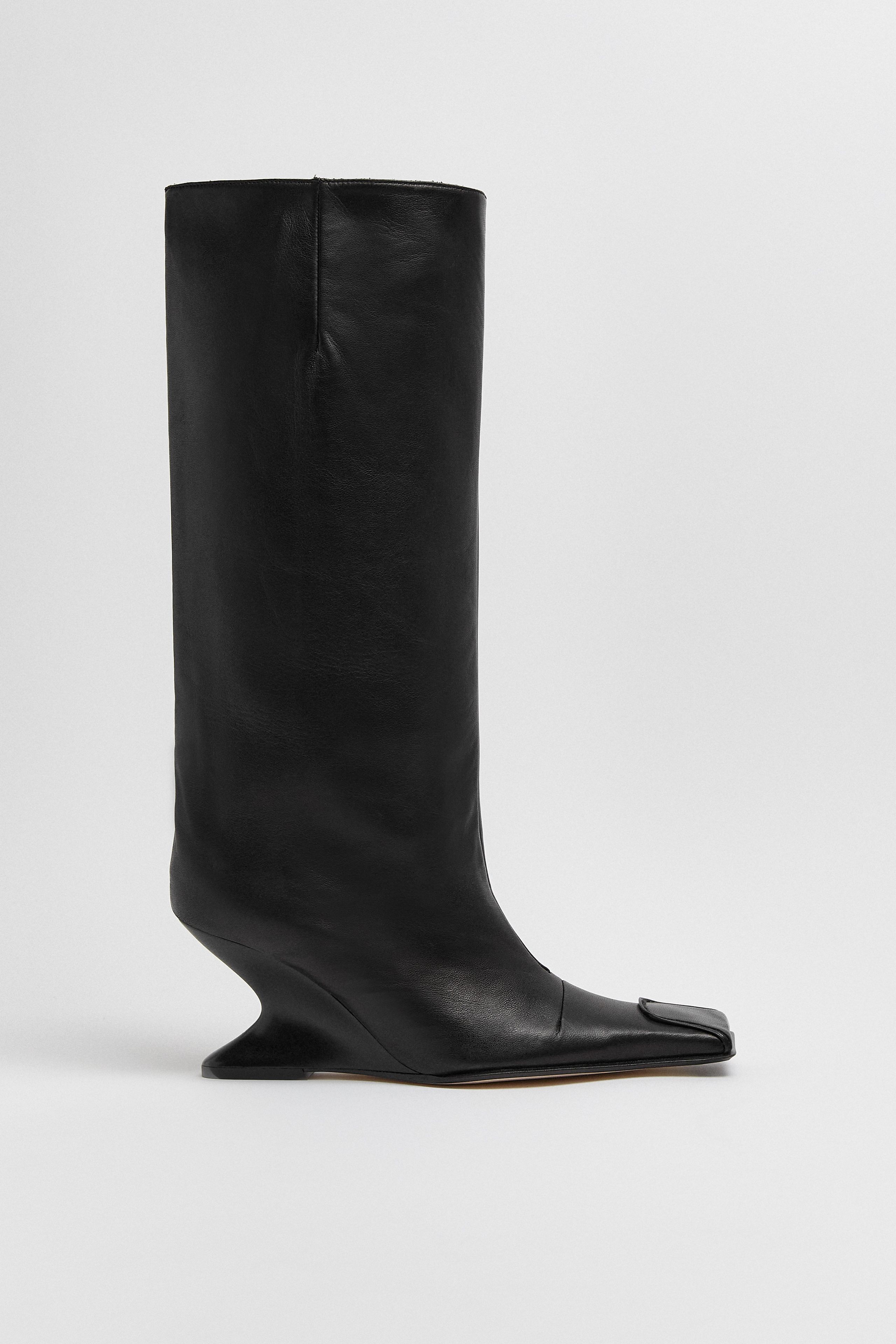 Ayleen Black Tall Boots | Miista | Designed & Handmade in Europe