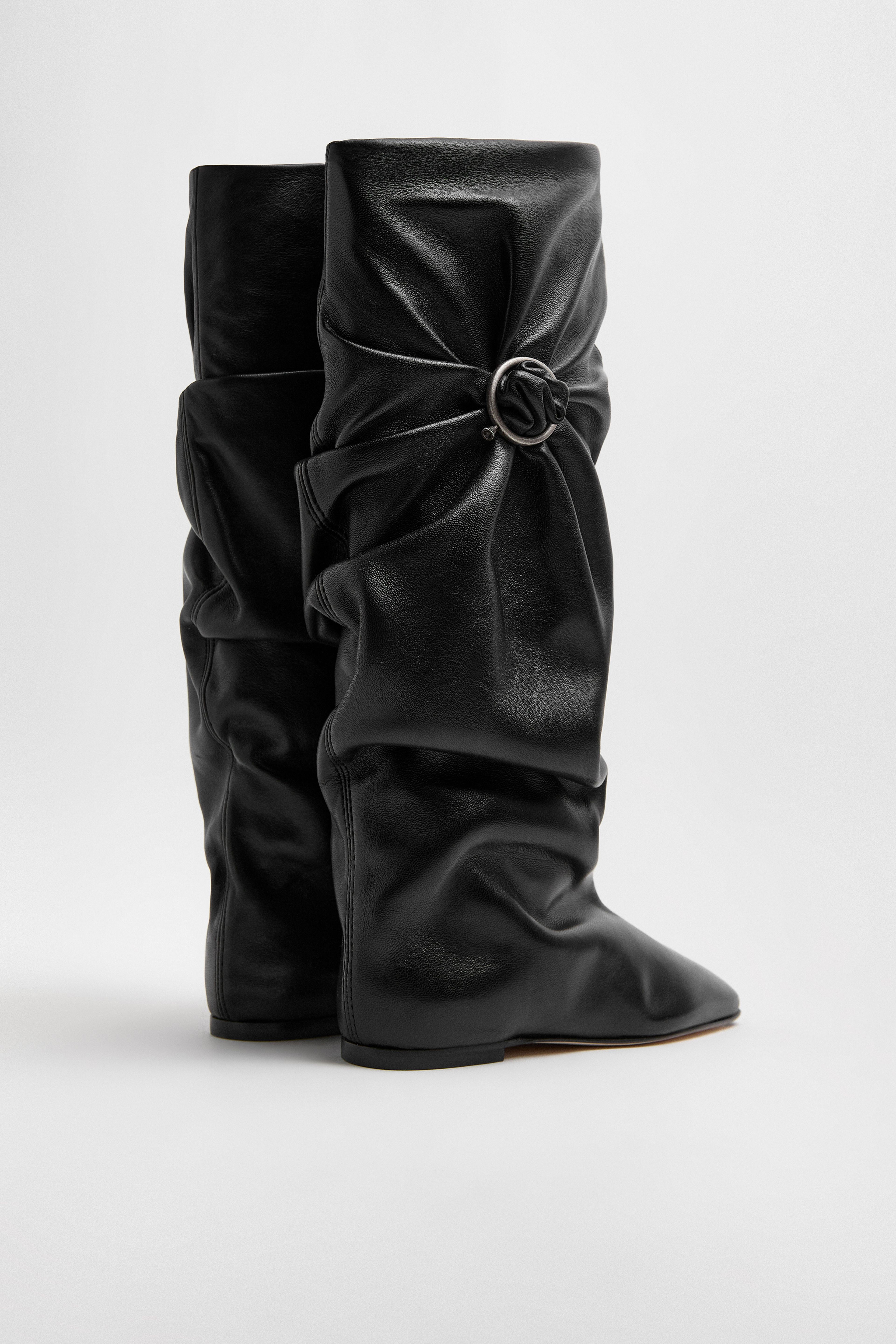 Evi Boots - Black Leather | Miista | Designed & Handmade in Europe