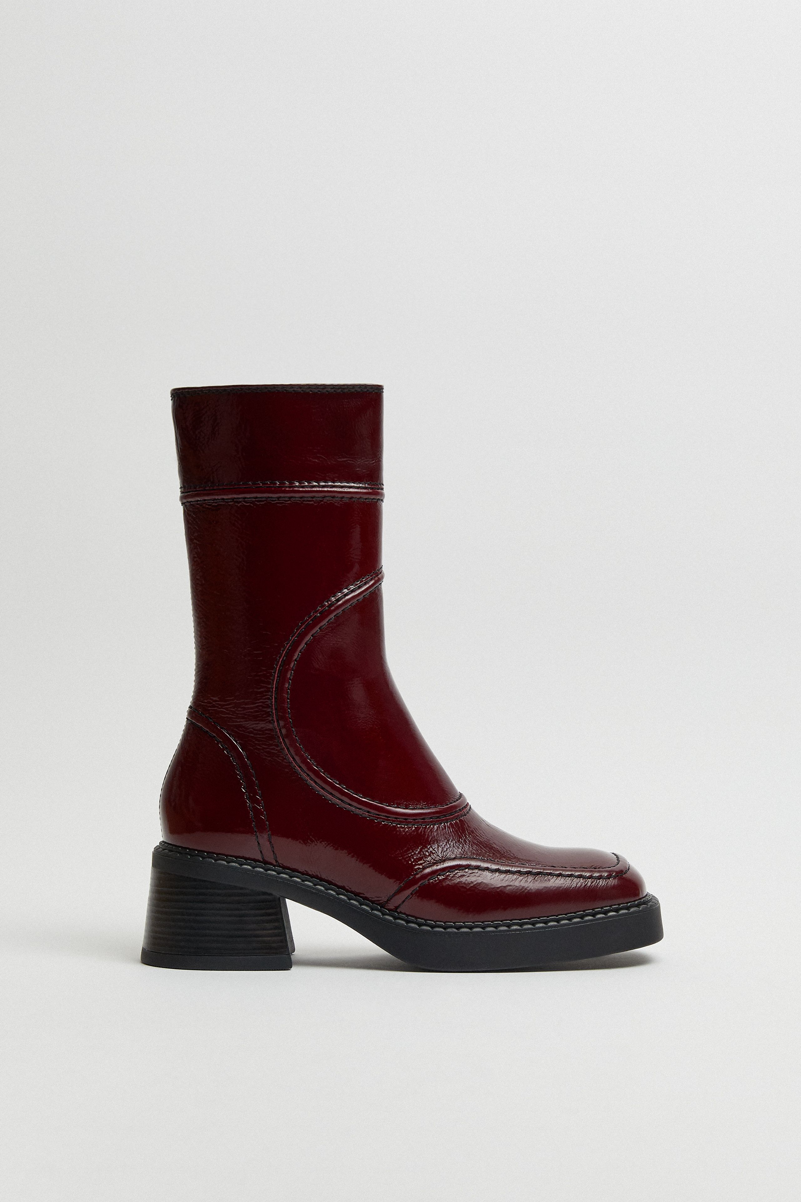 【関税込み】Miista バーガンディ Malene ブーツ Malene Burgundy Ankle Boots | Miista