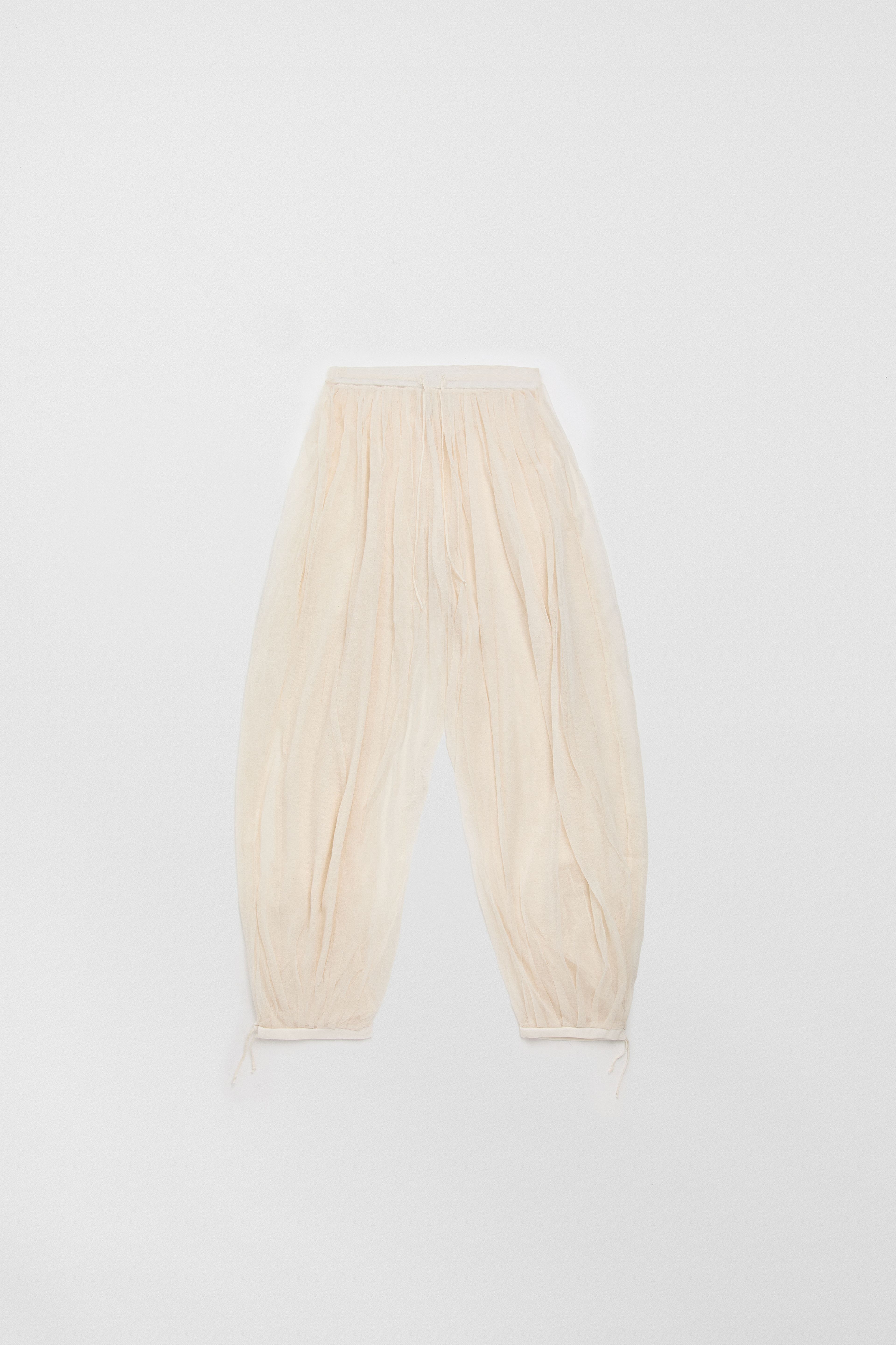 Solee Balloon Ecru Knited Trouser | Miista | Designed & Handmade in Europe