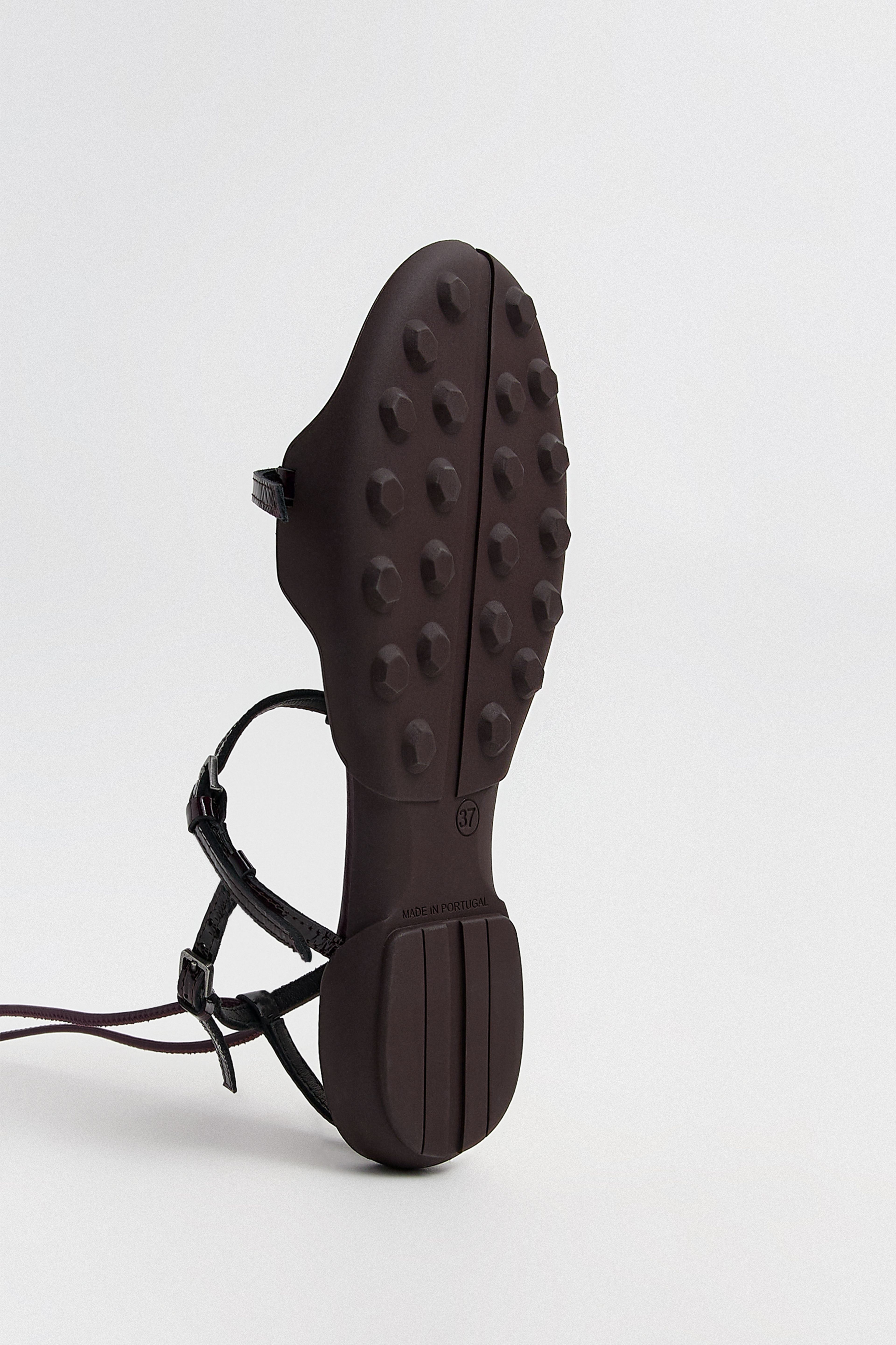 Raeny Burgundy Lace Up Sandals | Miista | Designed & Handmade in Europe