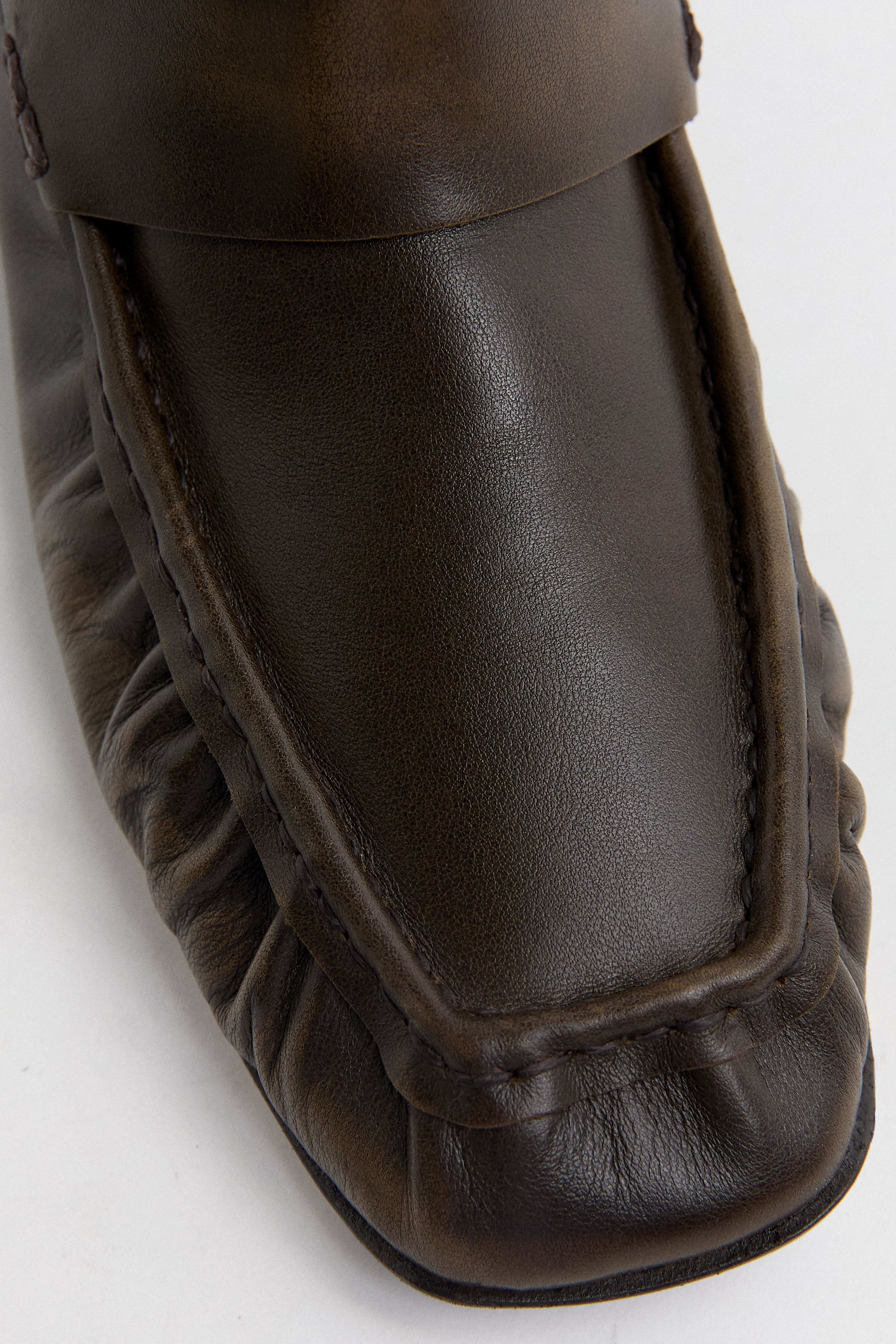 Kali Boots - Brown Brush Off Leather | Miista | Designed & Handmade in Europe