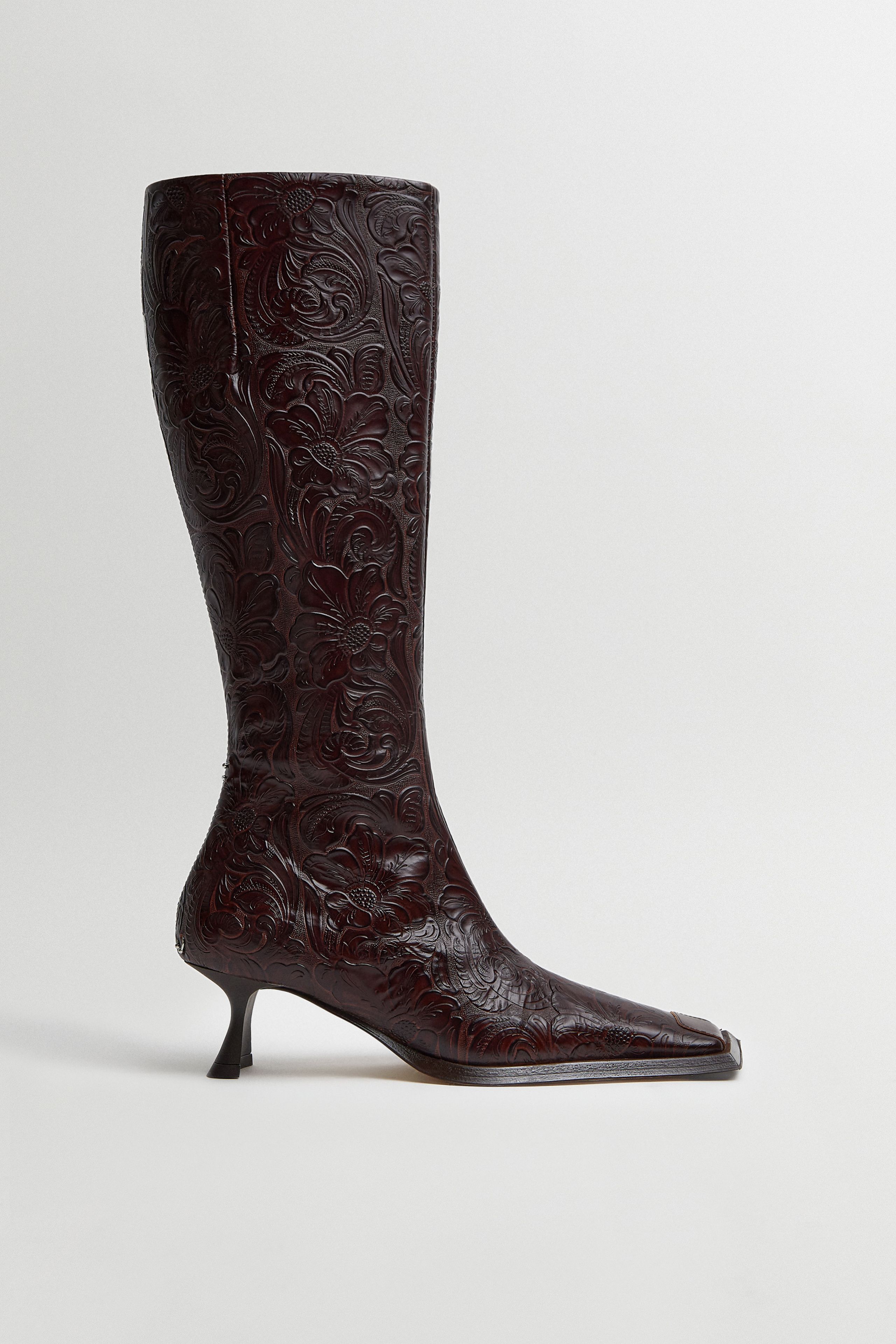 Alfreda New Brown Tall Boots | Miista | Designed & Handmade in Europe