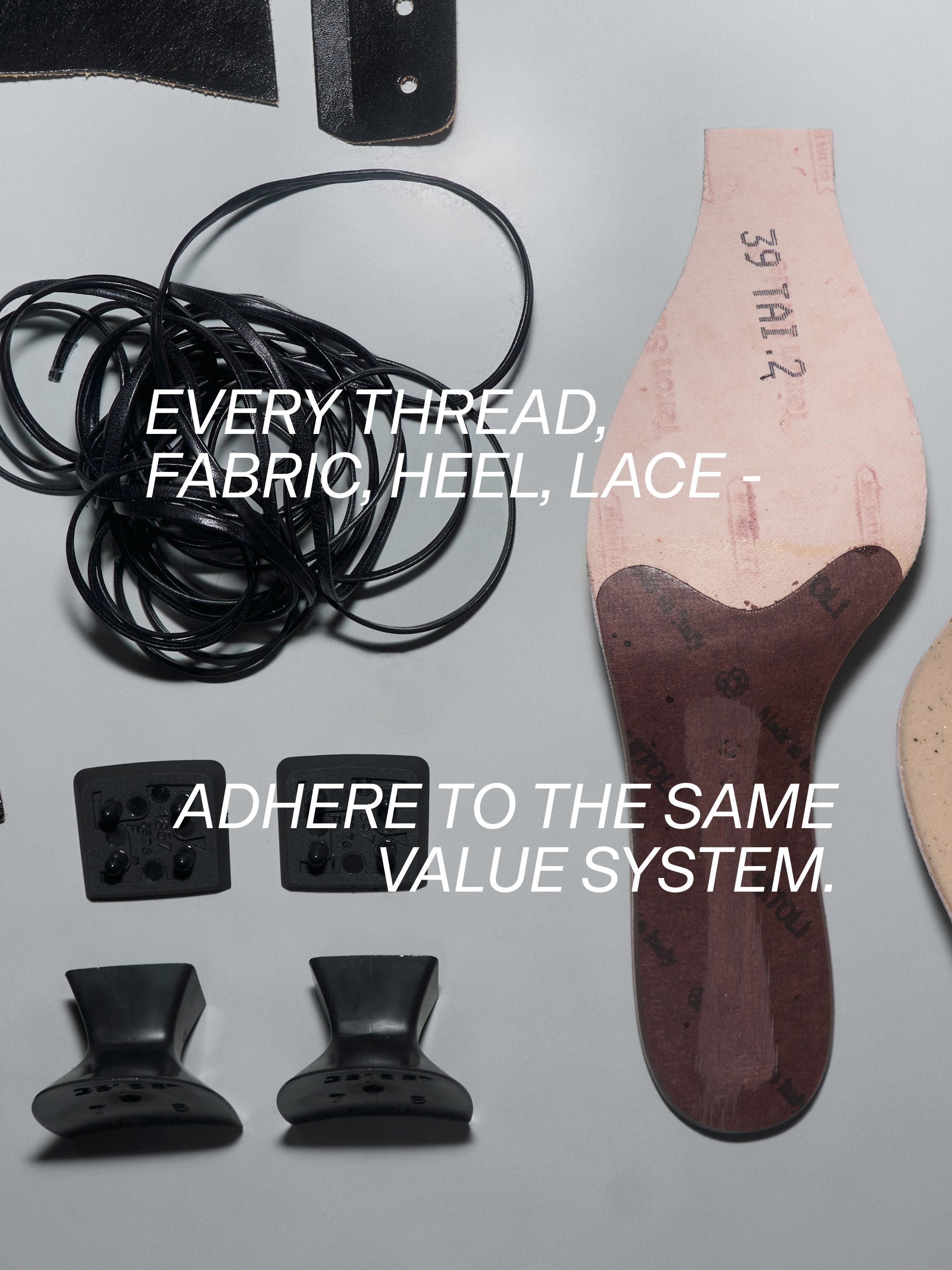 Miista Traceability - Every thread, fabric, heel, lace