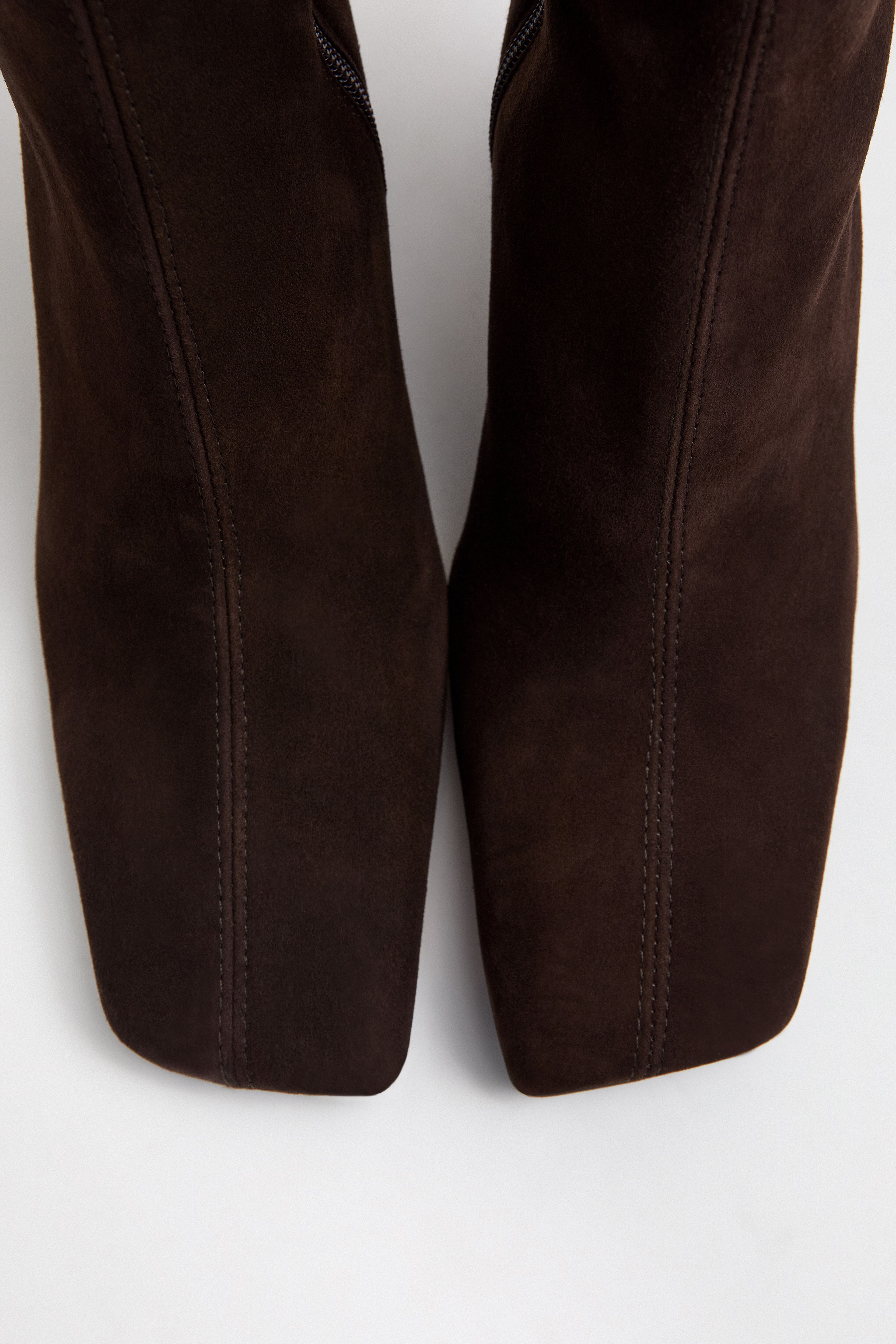 Sulay Boots - Dark Brown Suede Leather | Miista | Designed & Handmade in Europe
