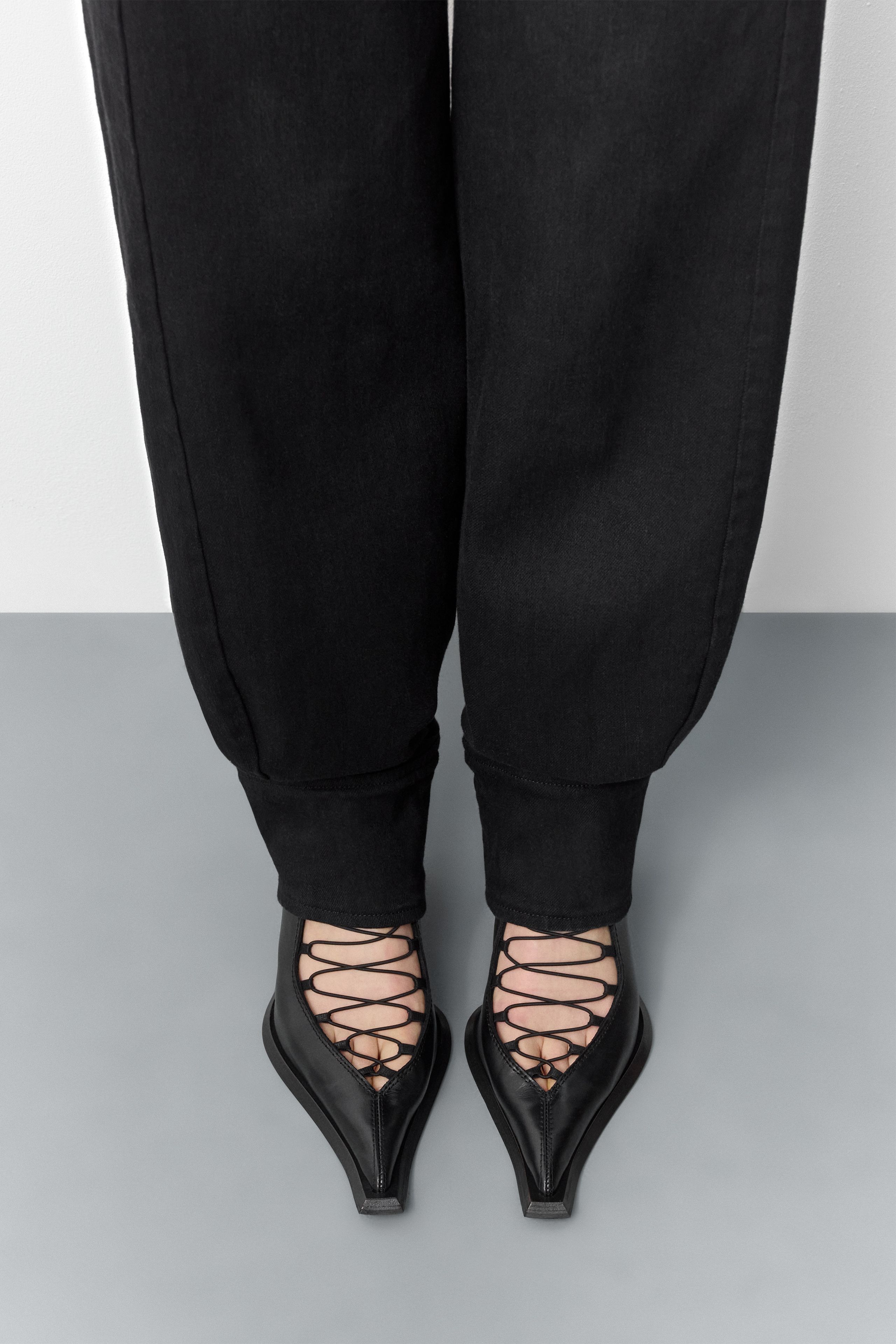 Sherri Mules - Black Leather | Miista
