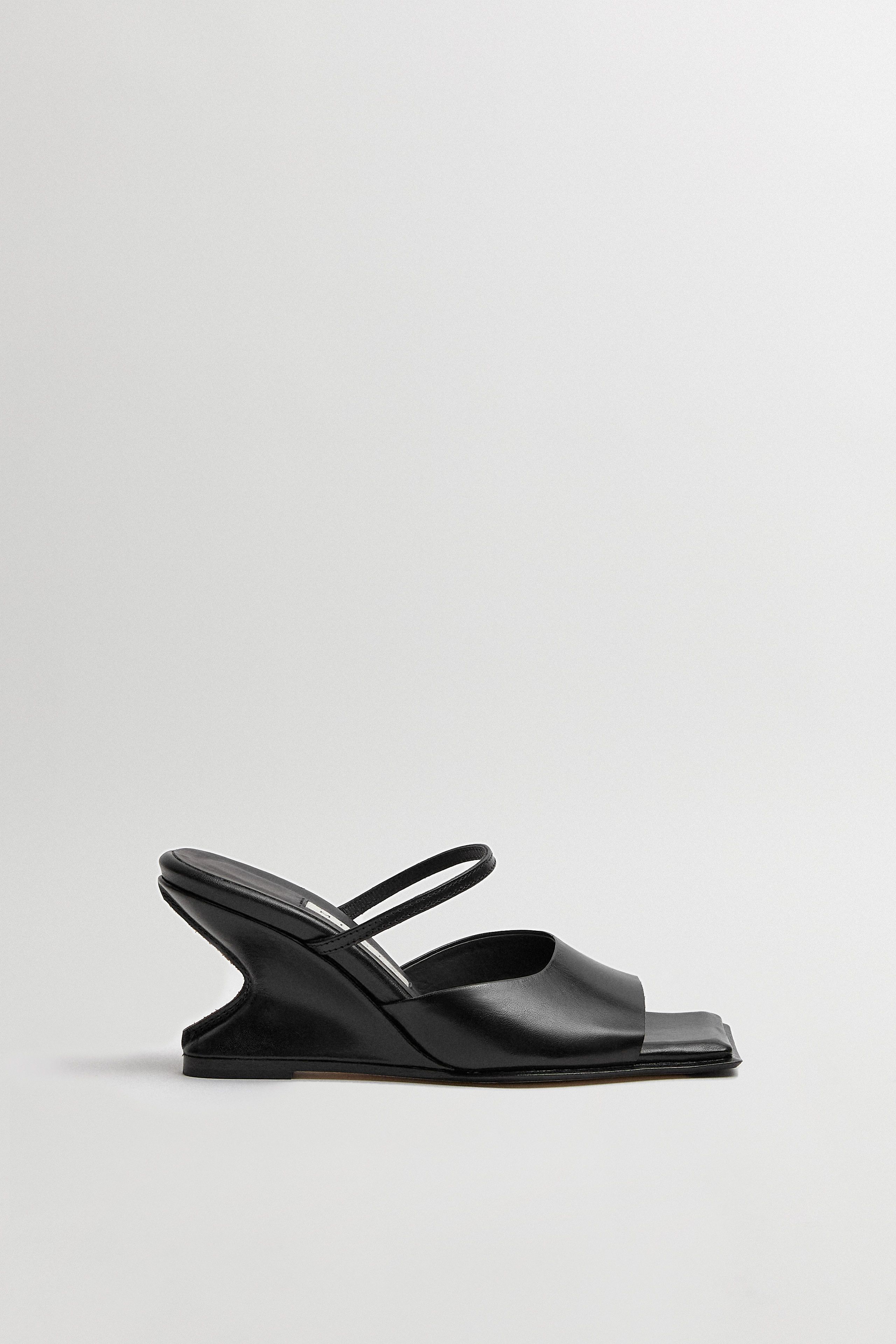 Egle Black Sandals | Designed & Handmade in Europe
