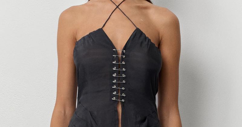 Aberdeen Washed Black Top