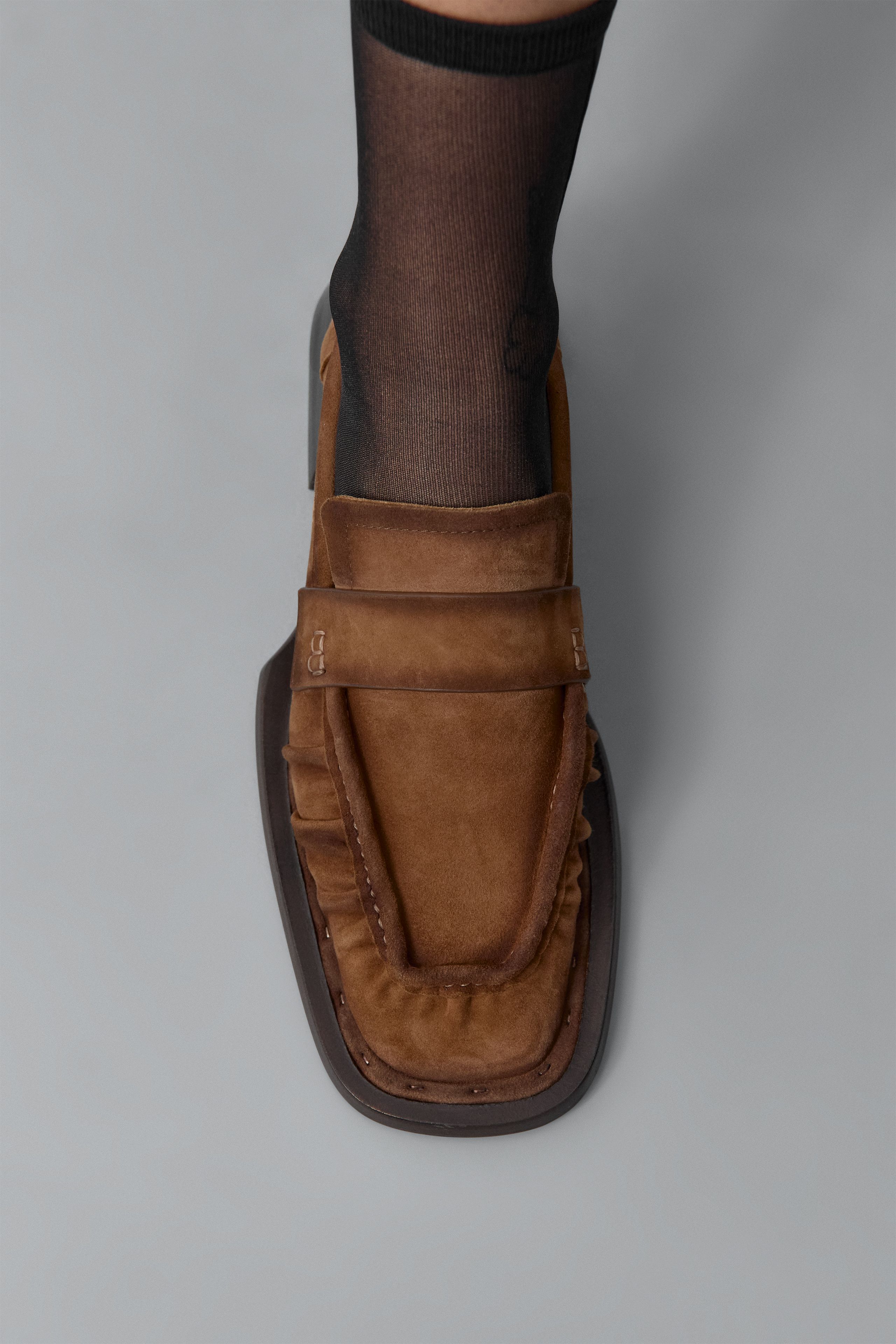 Airi Loafers - Tan Suede Leather | Miista
