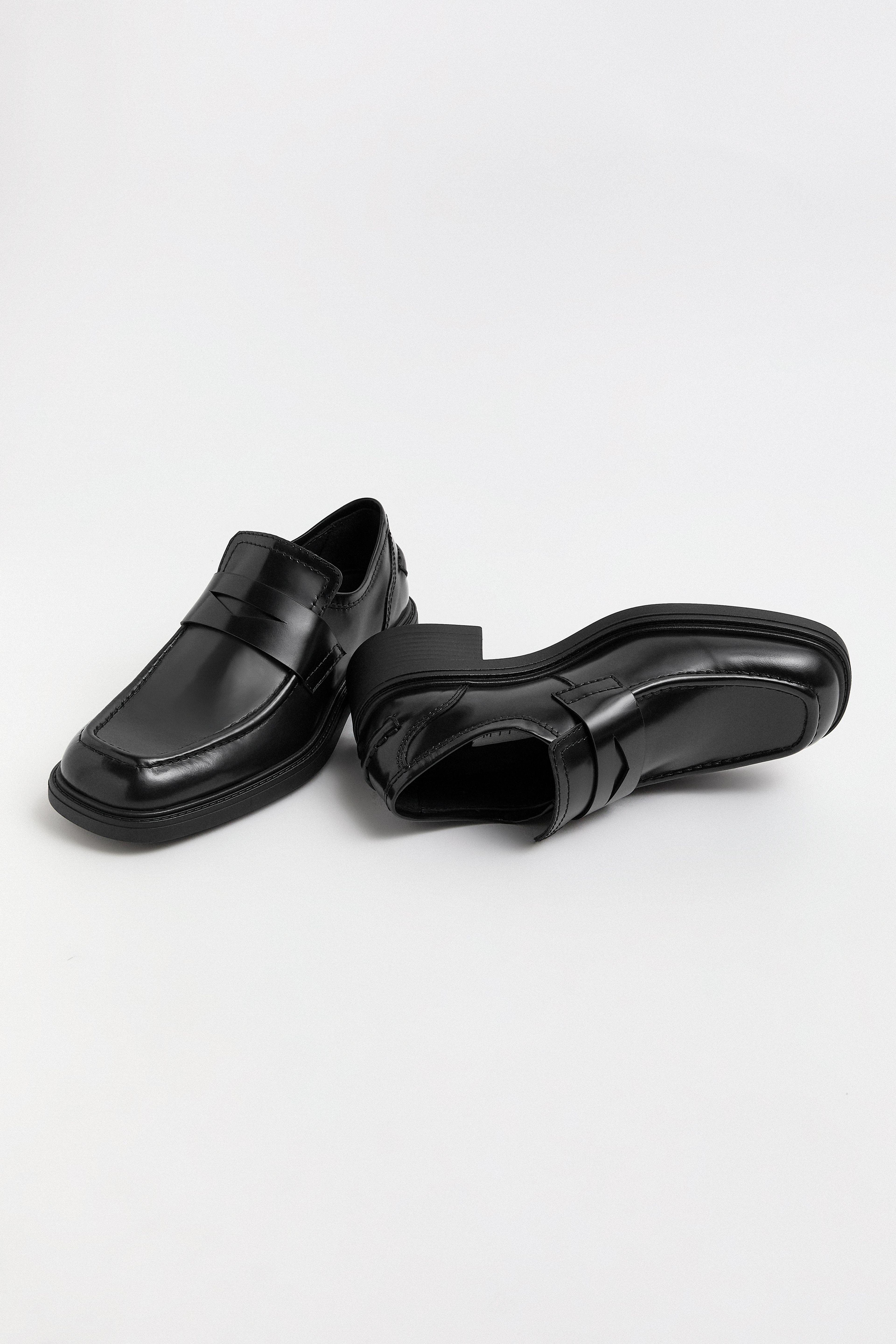 Amelia Loafers - Black Leather | Miista | Designed & Handmade in Europe