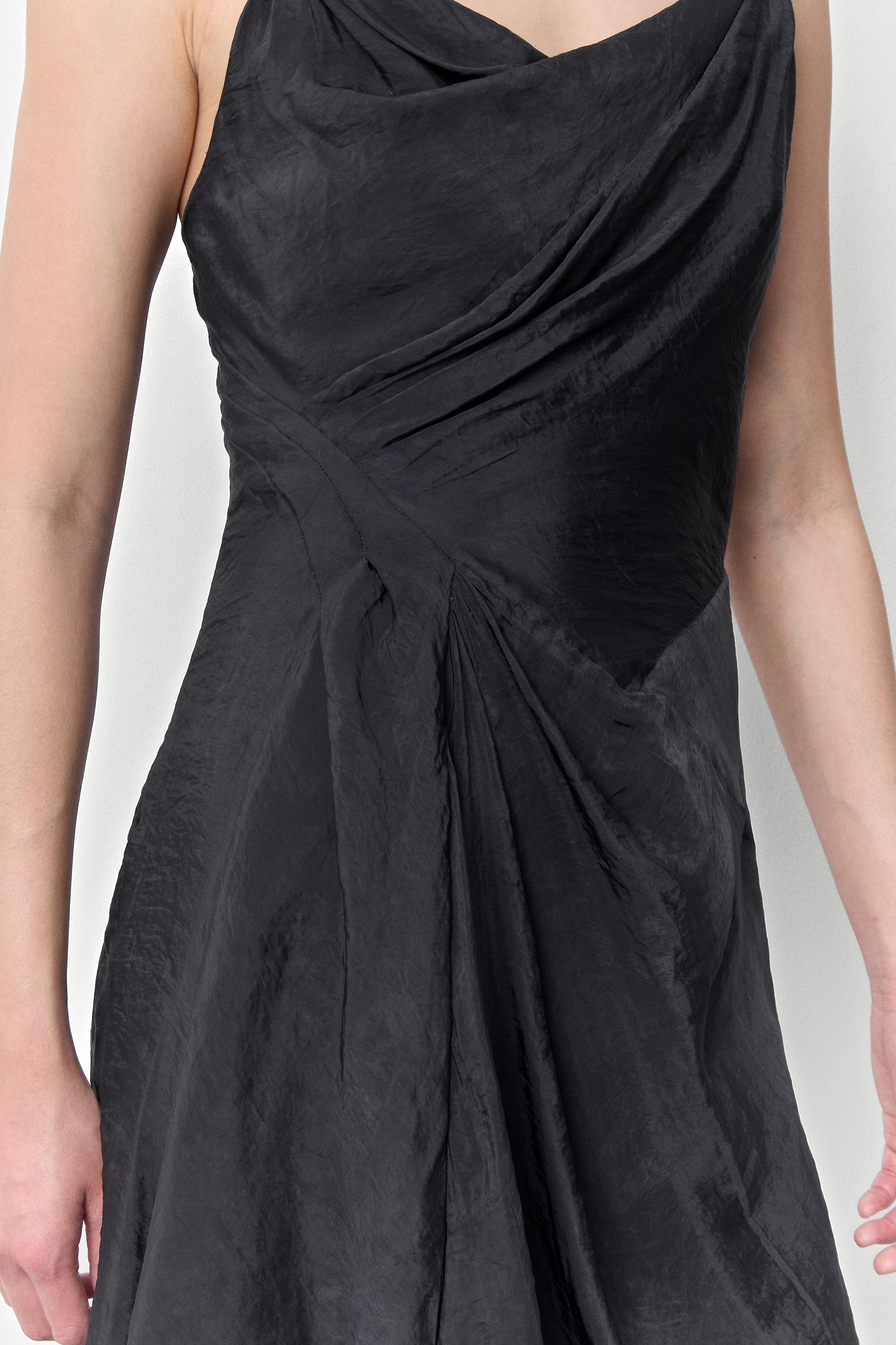 Tetuba Washed Black Dress  | Miista | Designed & Handmade in Europe