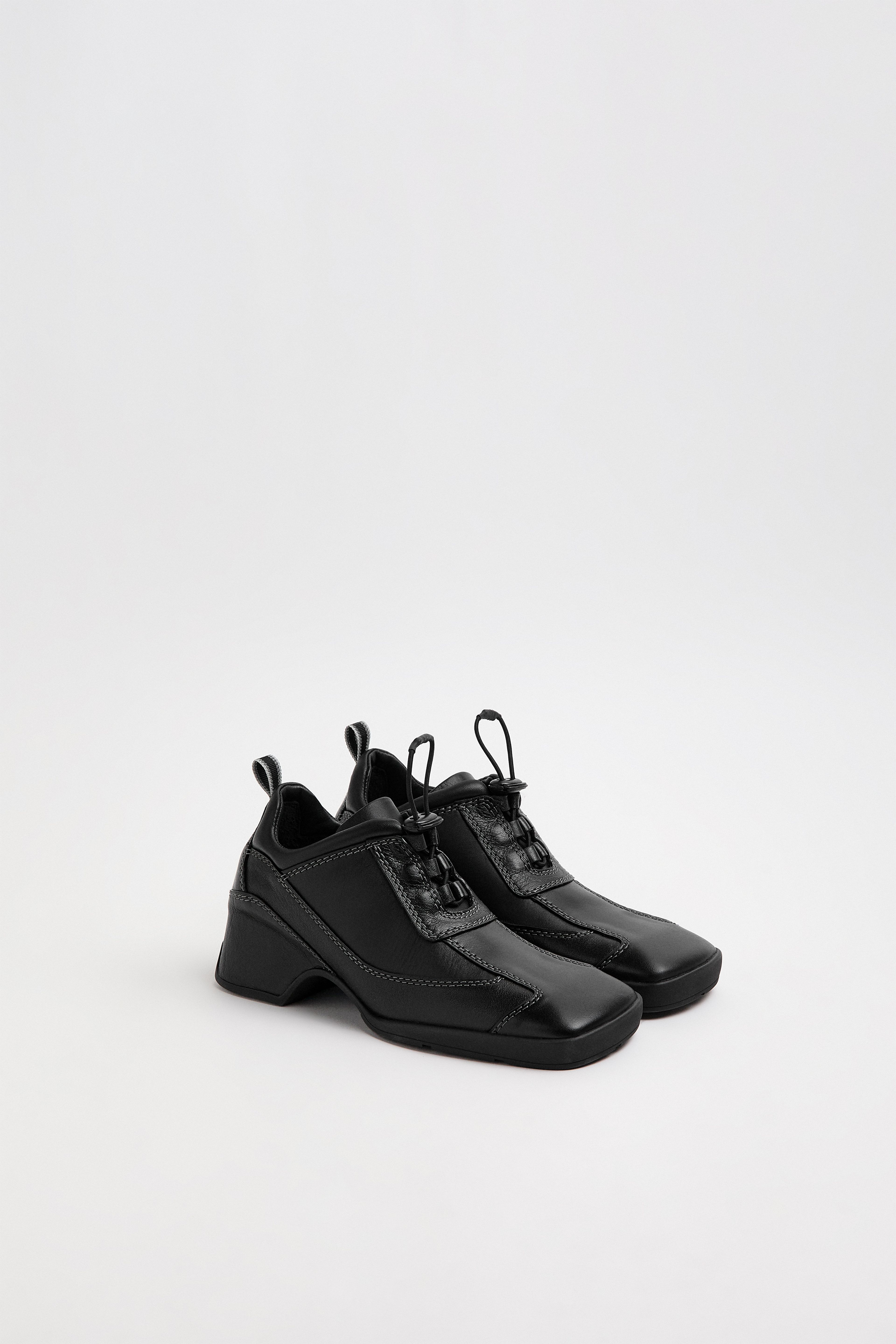 Shila Sneakers - Black Leather | Miista | Designed & Handmade in Europe