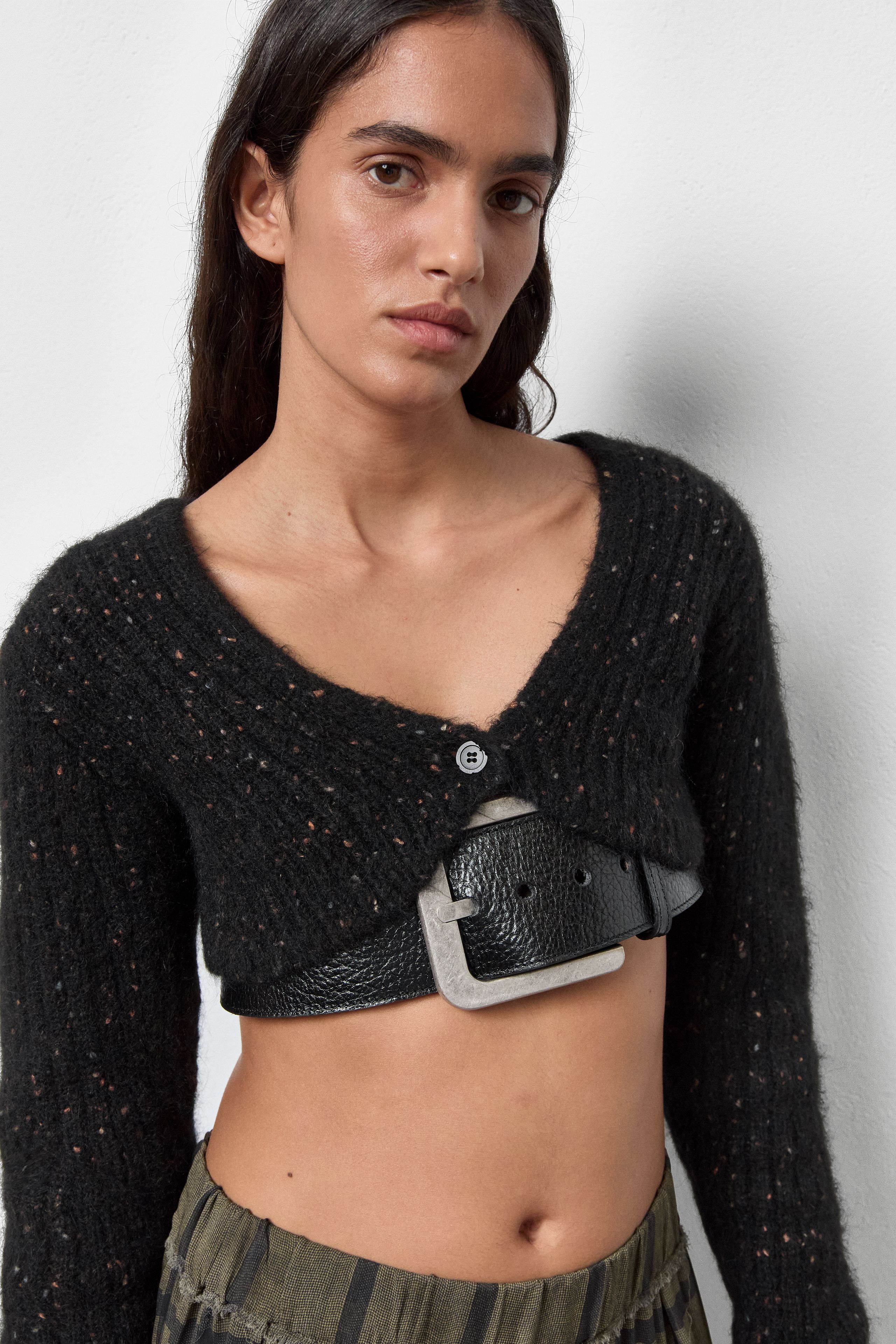 Rupina Cardigan - Black Alpaca | Miista