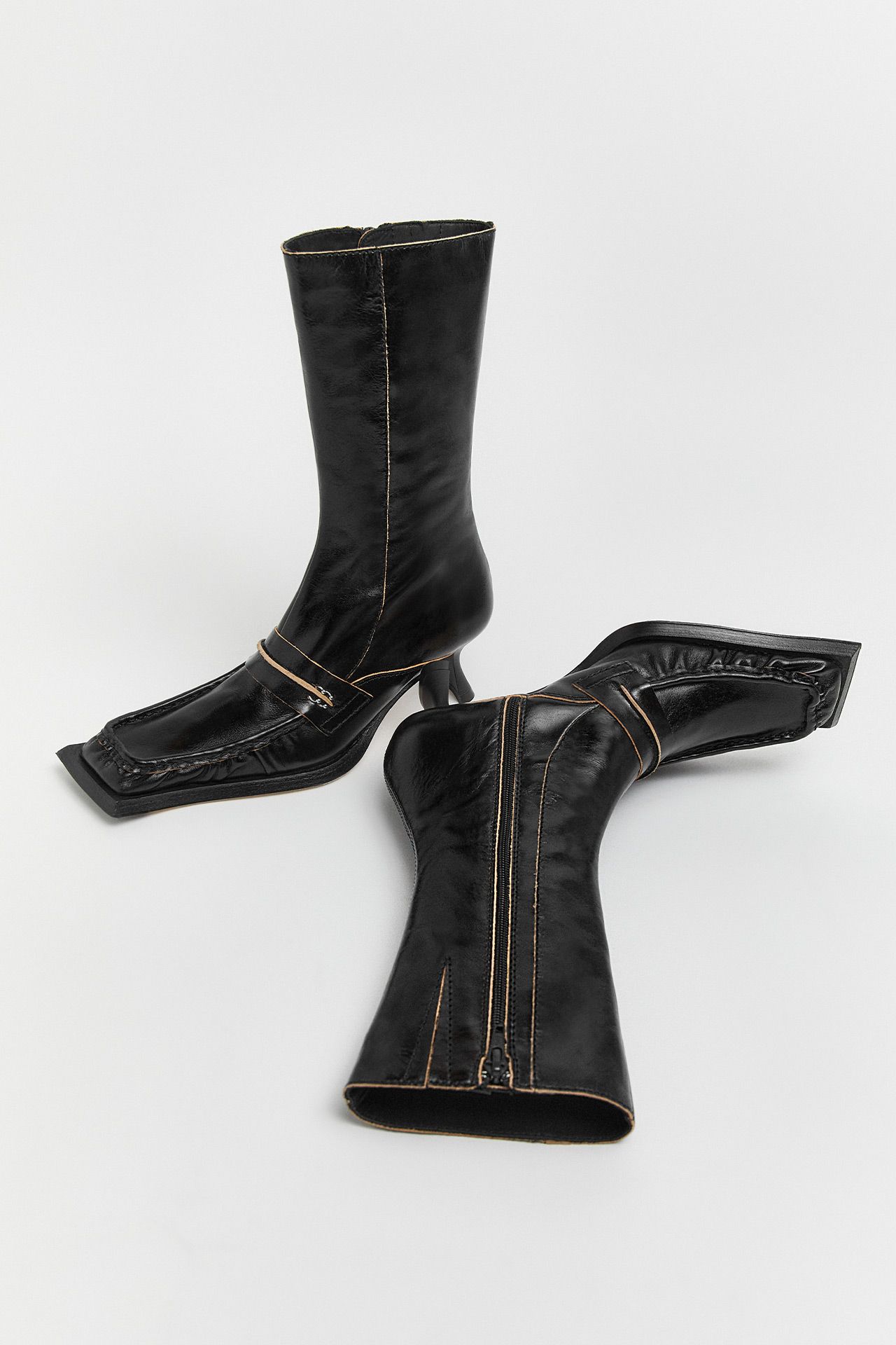 【関税込み】Miista ブラック Halle ブーツ Halle Black Tall Boots | Miista