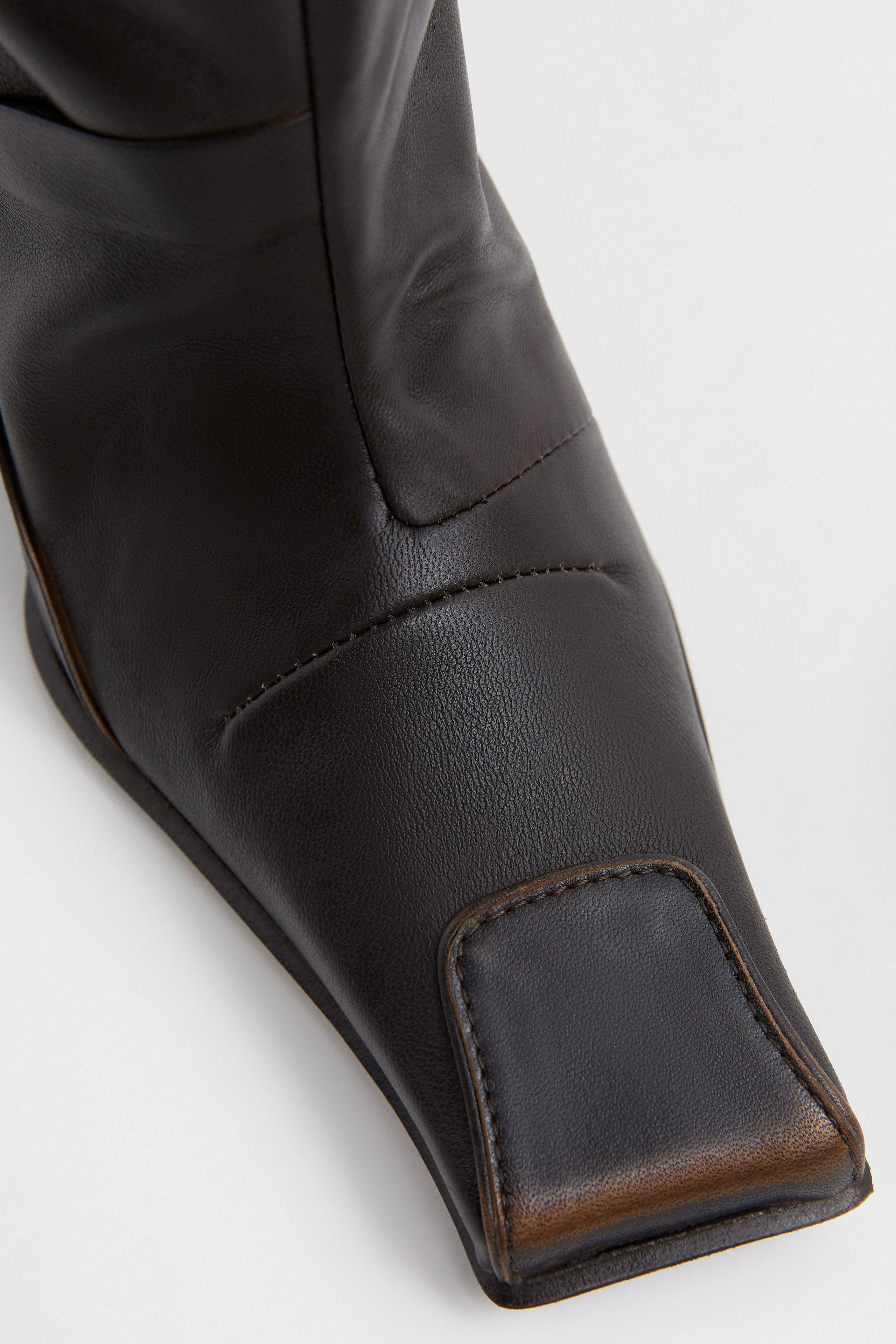 Ayleen Brown Tall Boots | Miista | Designed & Handmade in Europe