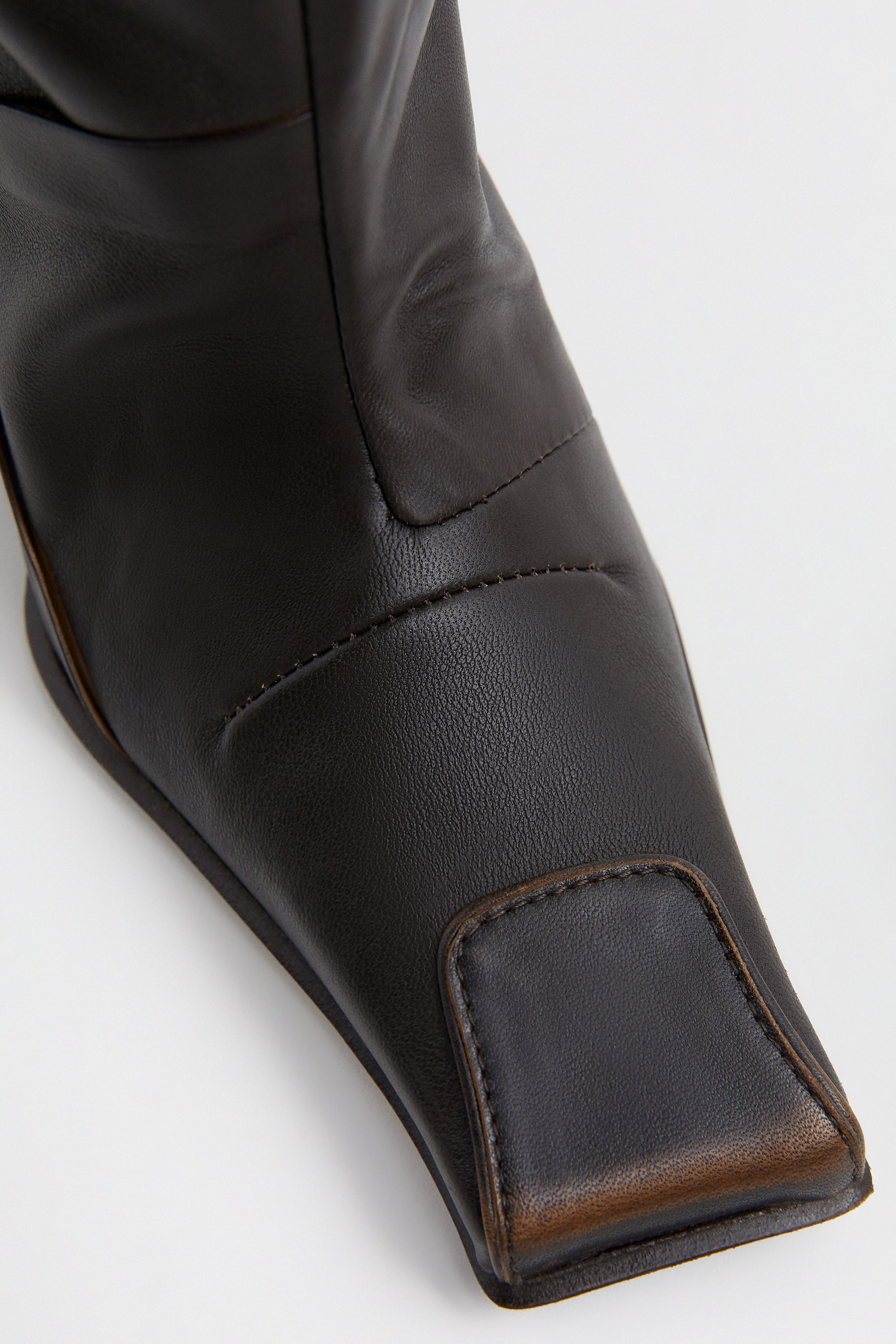 Ayleen Brown Tall Boots | Miista | Designed & Handmade in Europe