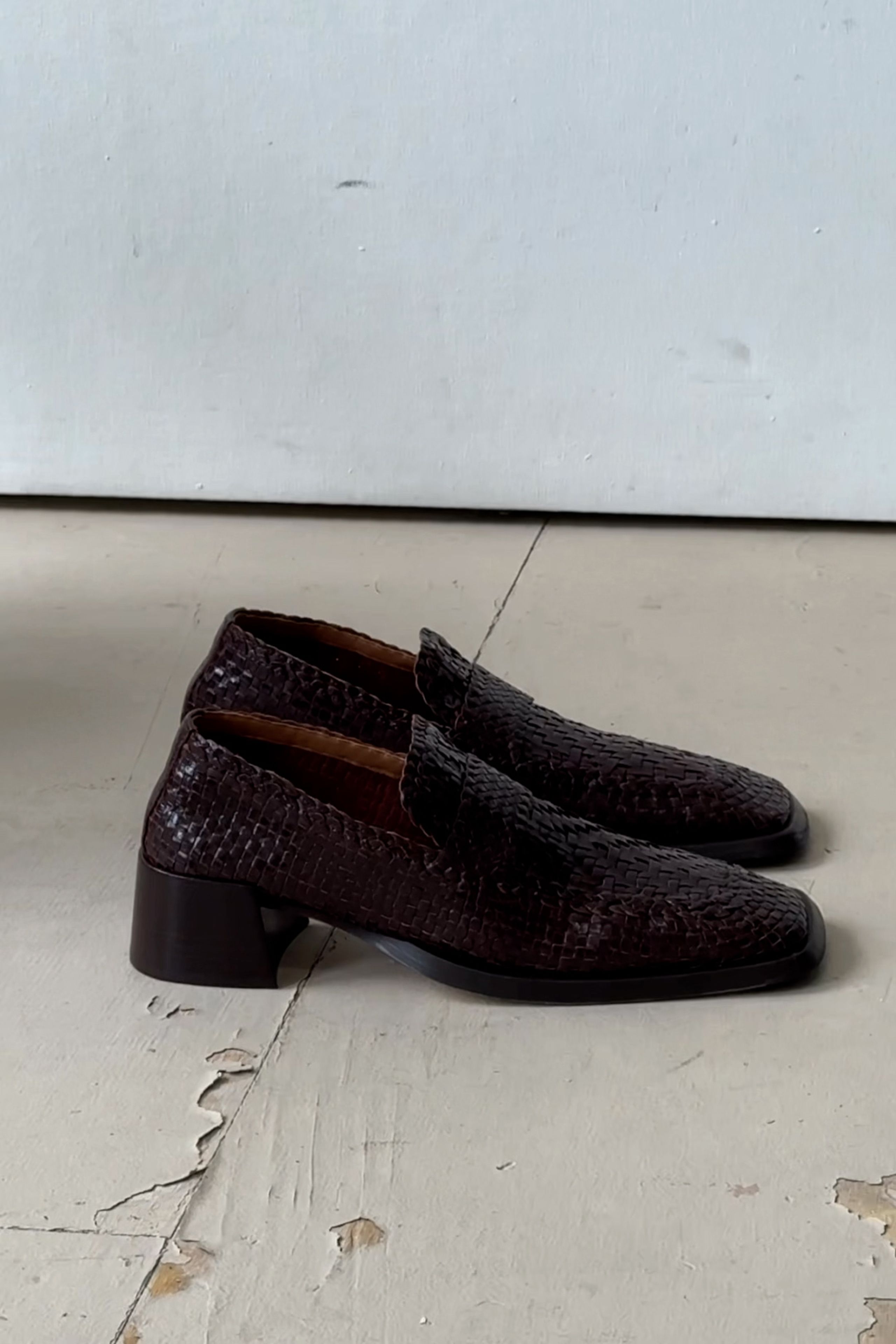 MIISTA イエロー フラットシューズ Miista | Designed & Handmade in Europe