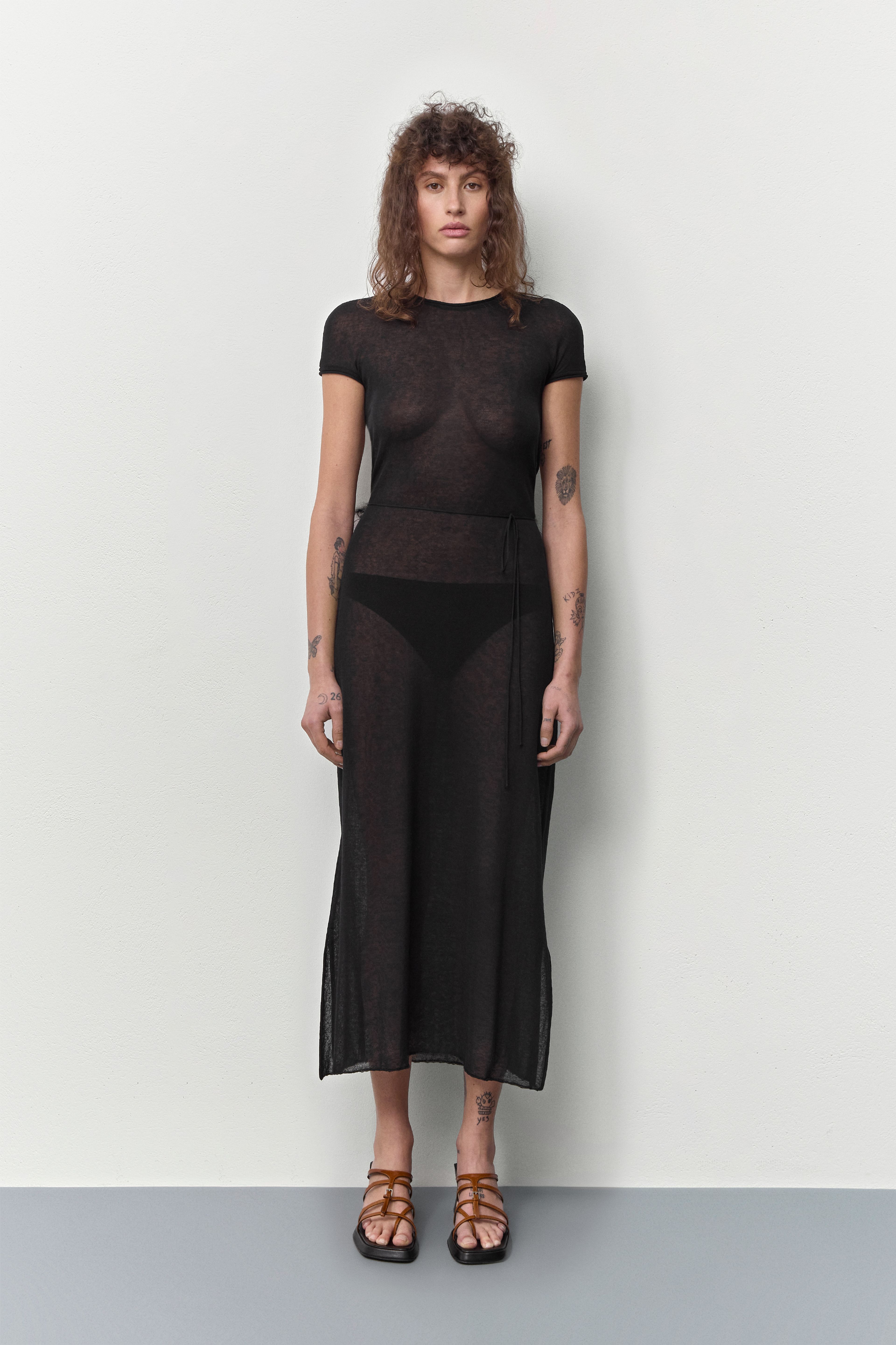 Indi Tan Black Strappy Sandals | Miista | Designed & Handmade in Europe