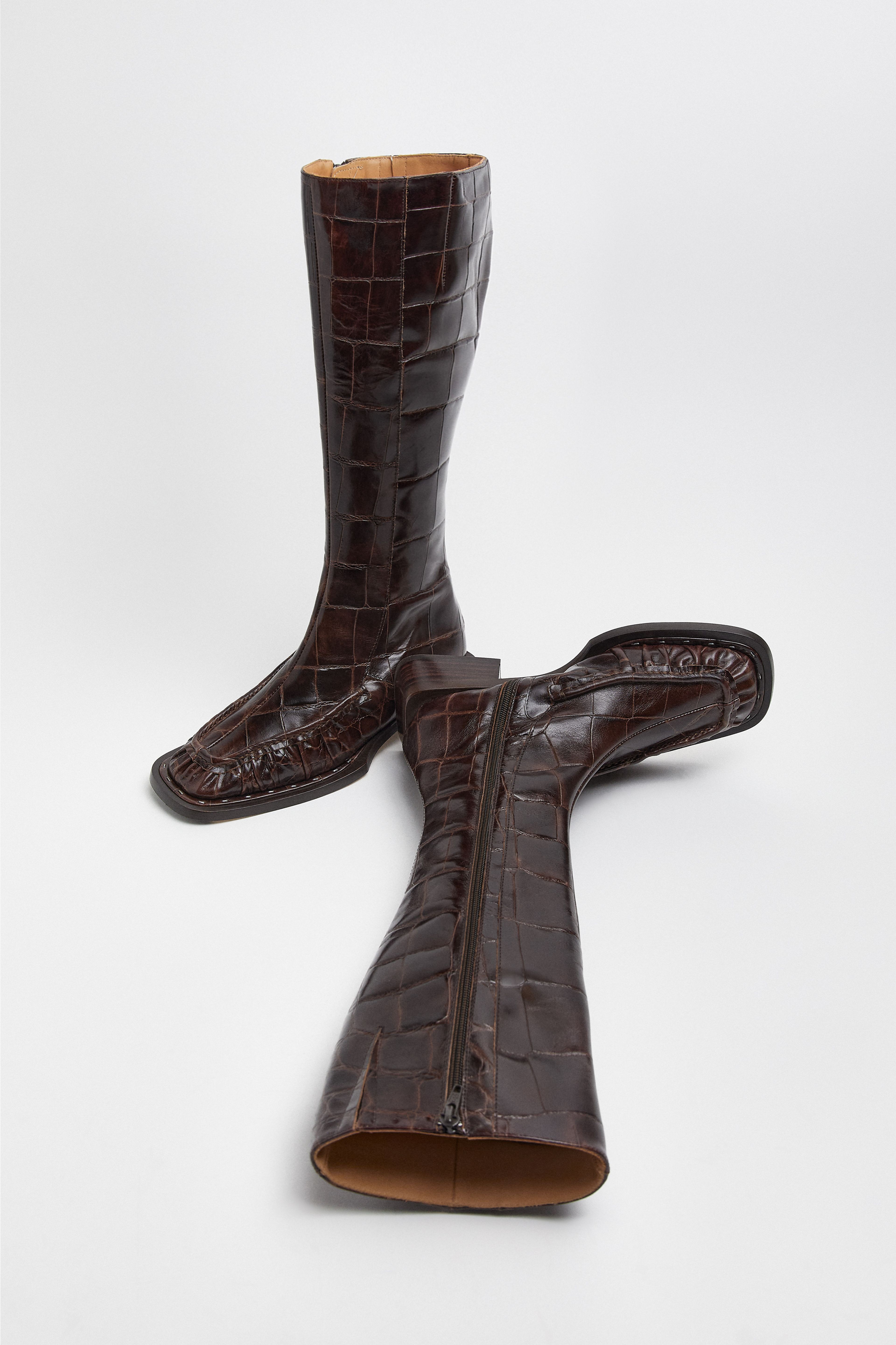 Pats Brown Coco Tall Boots | Designed & Handmade in Europe