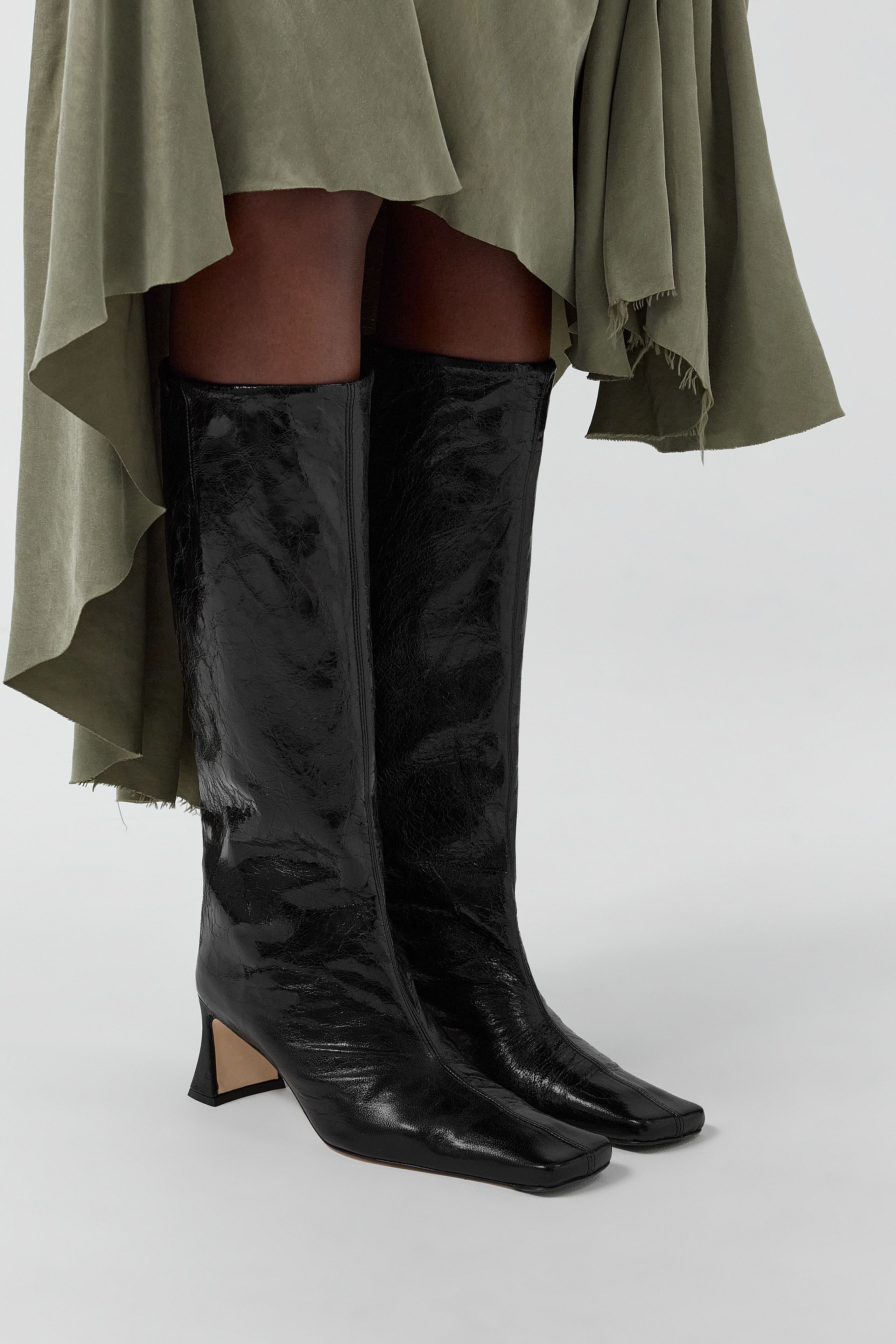 Bluma Black Tall Boots | Miista | Designed & Handmade in Europe