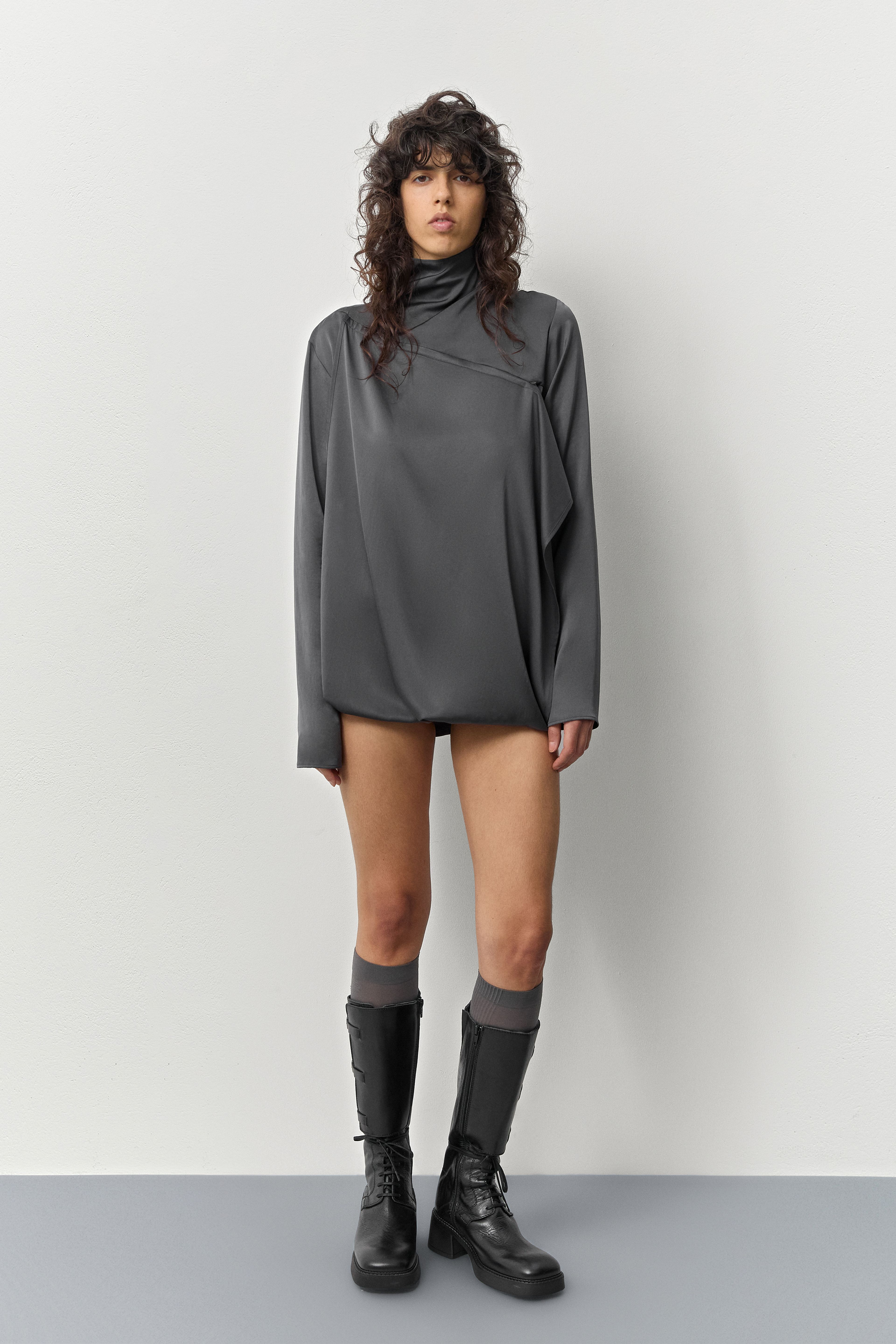 Sigrid Black Tall Boots | Miista | Designed & Handmade in Europe